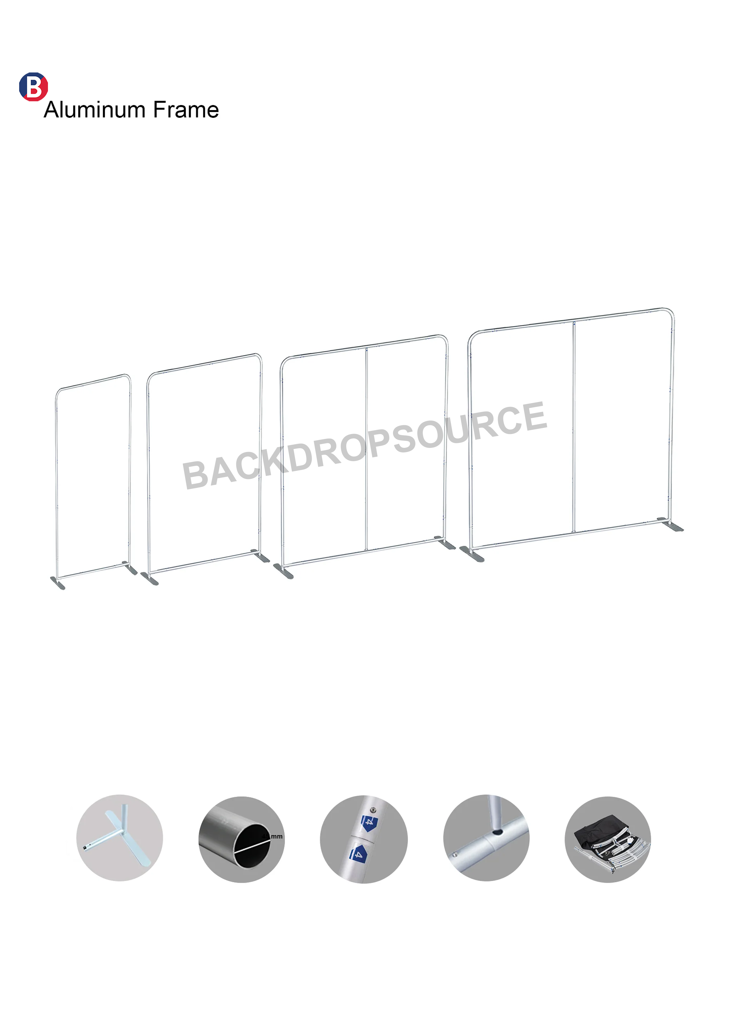 Portable Exhibit Display - 3.2m H