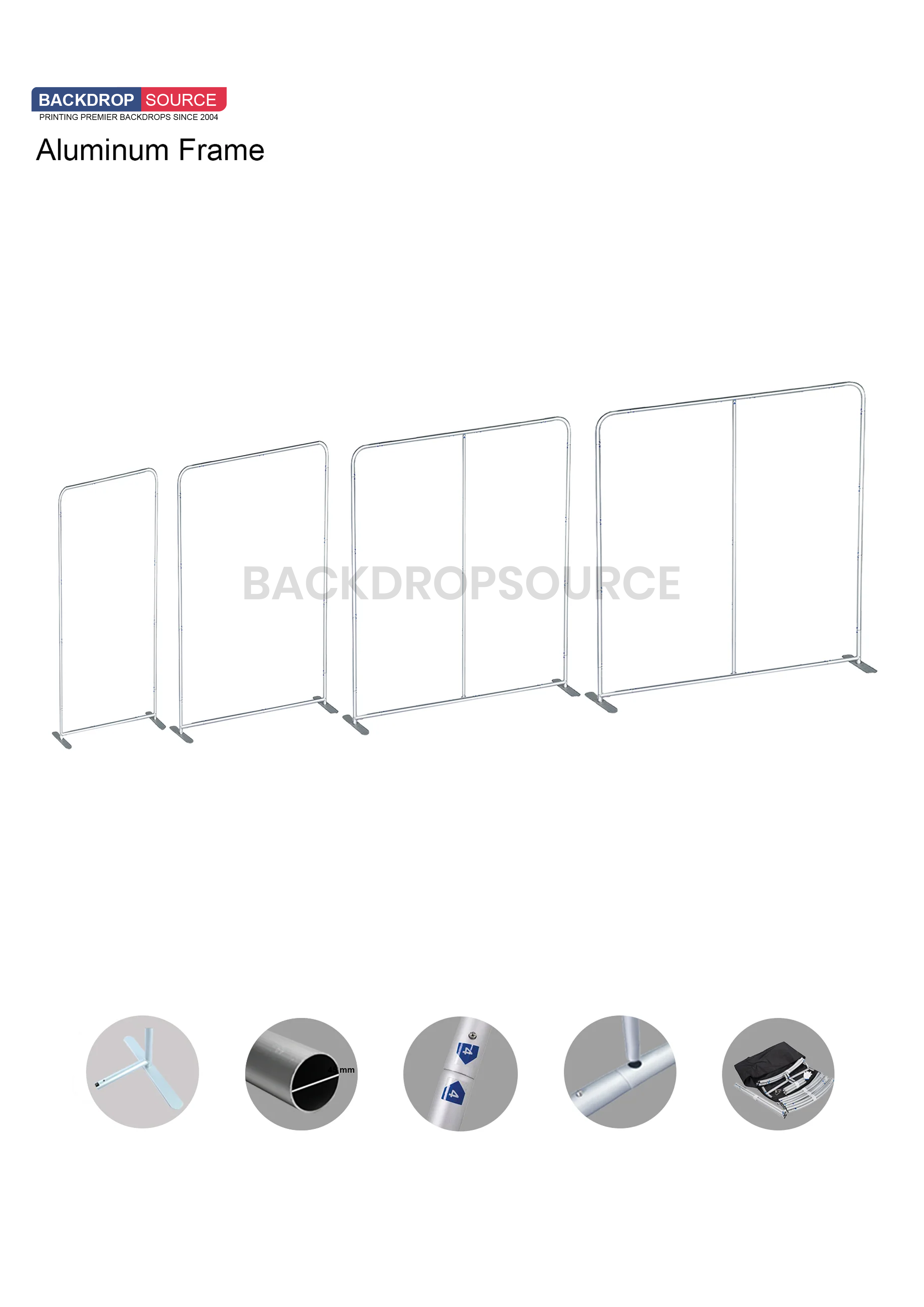 Portable Exhibit Display - 2.3m H