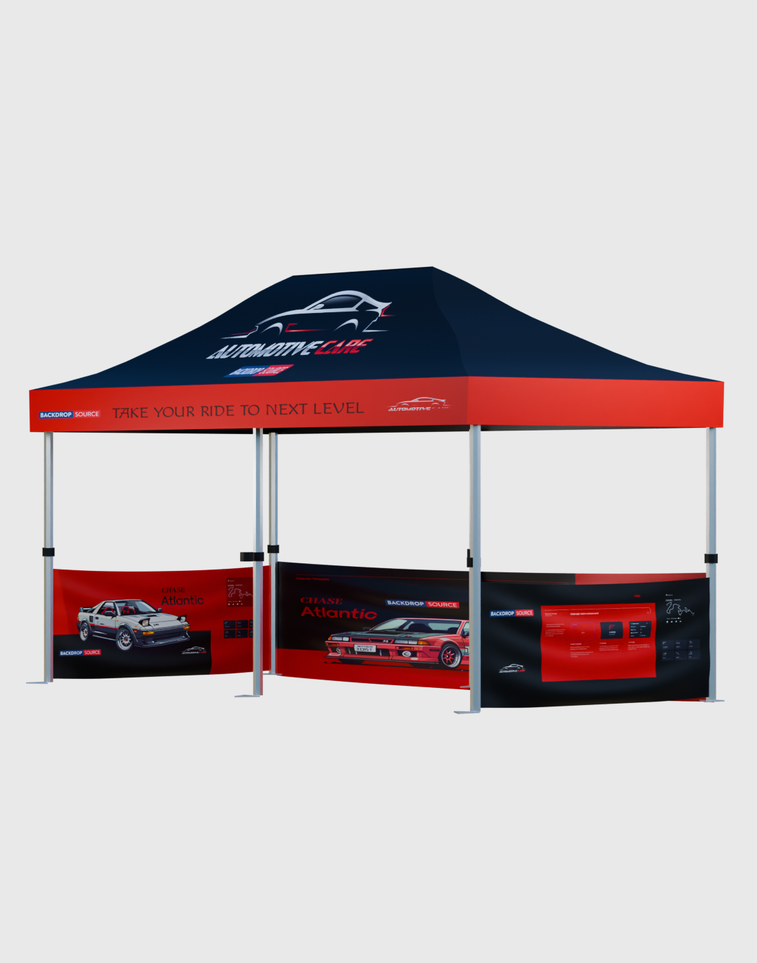 Heavy duty Custom Canopy Tent (6m W x 3m H)