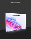 SEG Frameless Fabric Led Light Box Display - 3m W X 2.5 H