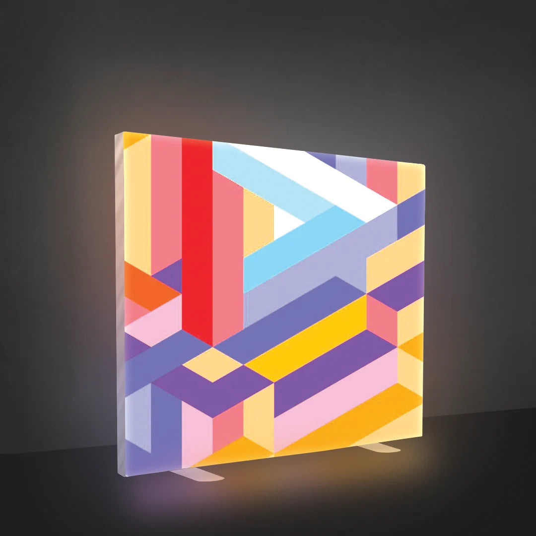 SEG Frameless Fabric Led Light Box Display - 2.5m W x 2.5m H