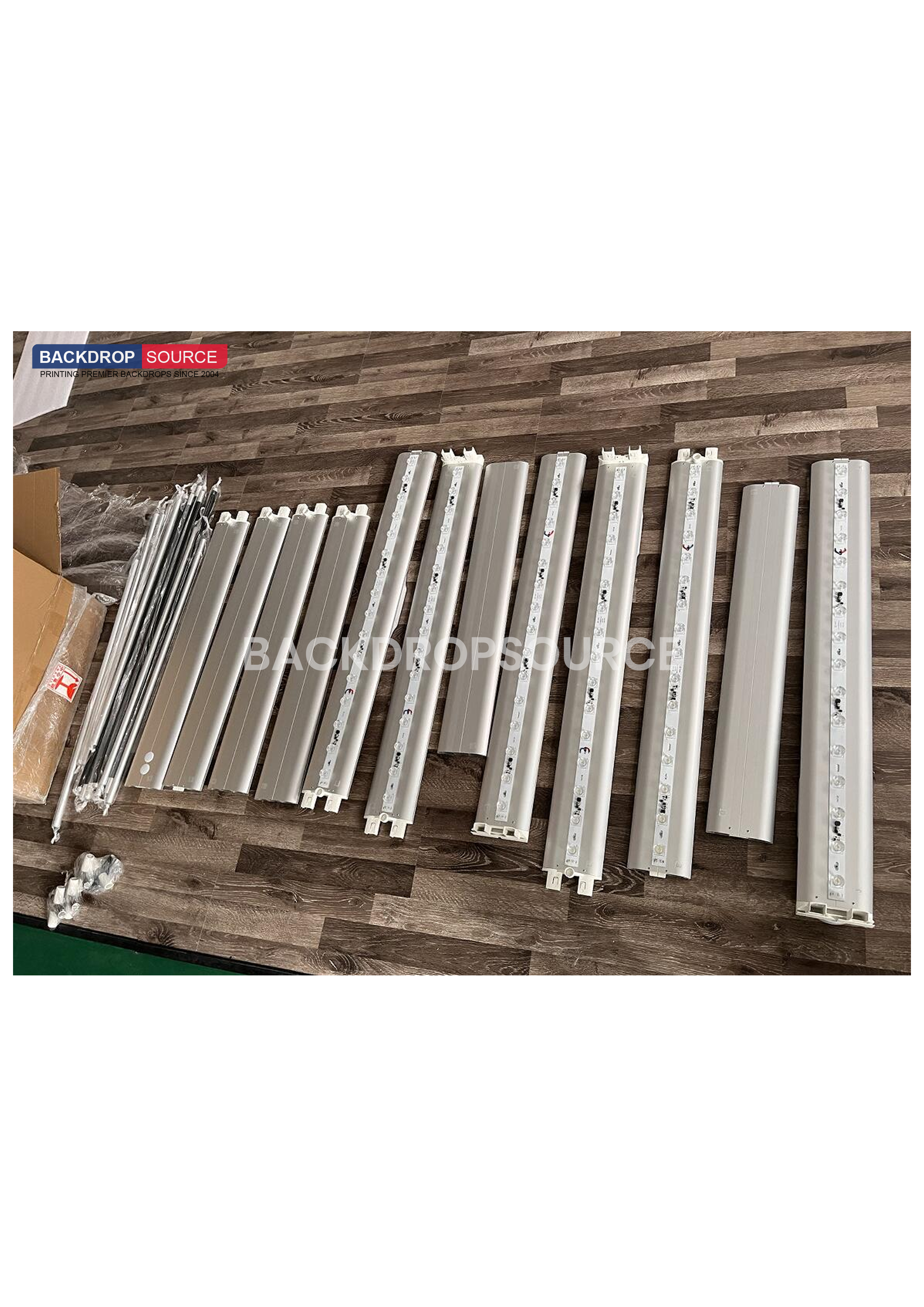 SEG Frameless  Fabric LED Light Box Display - 4m W x 2.5m H