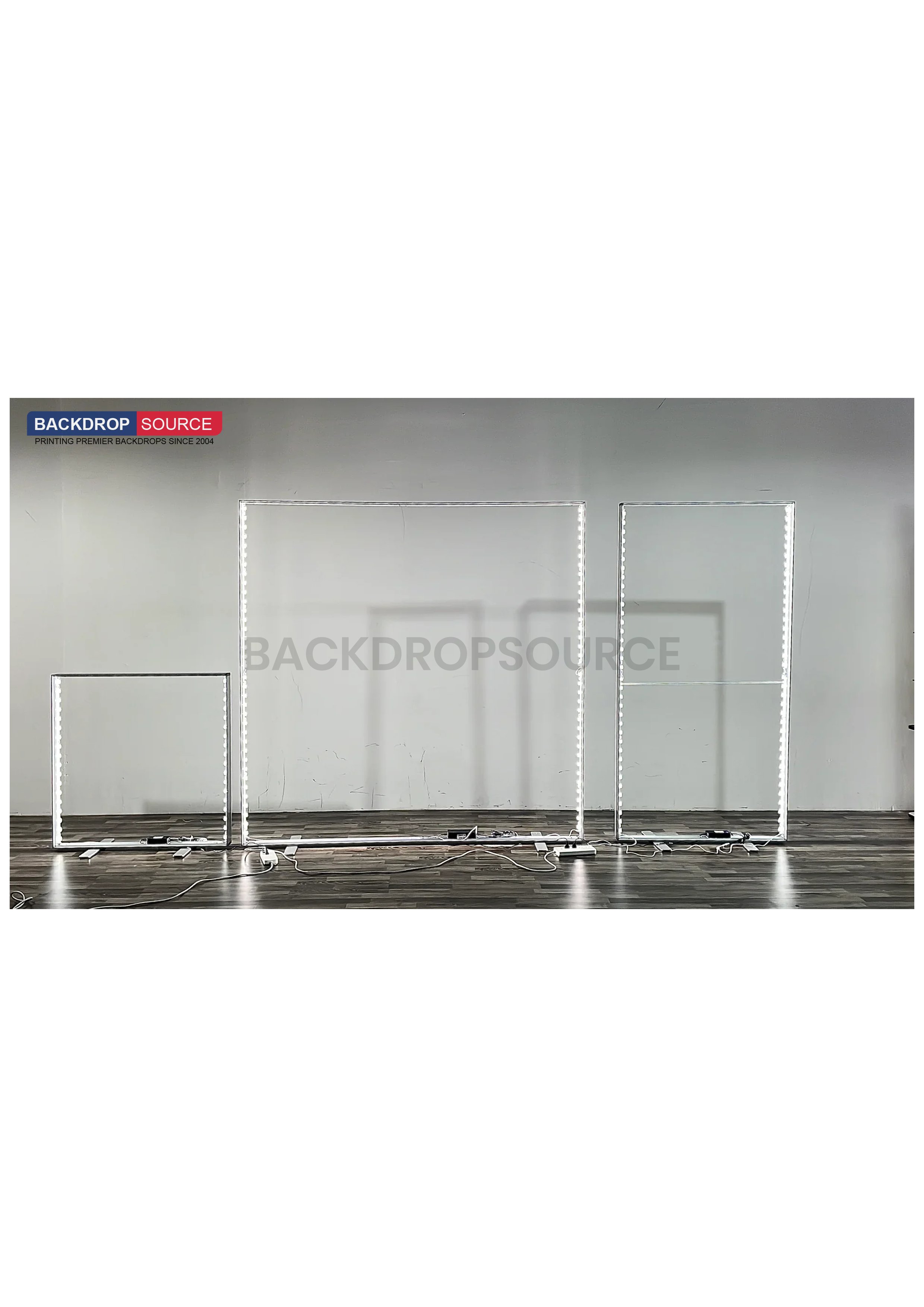 SEG Frameless  Fabric LED Light Box Display - 4m W x 2.5m H