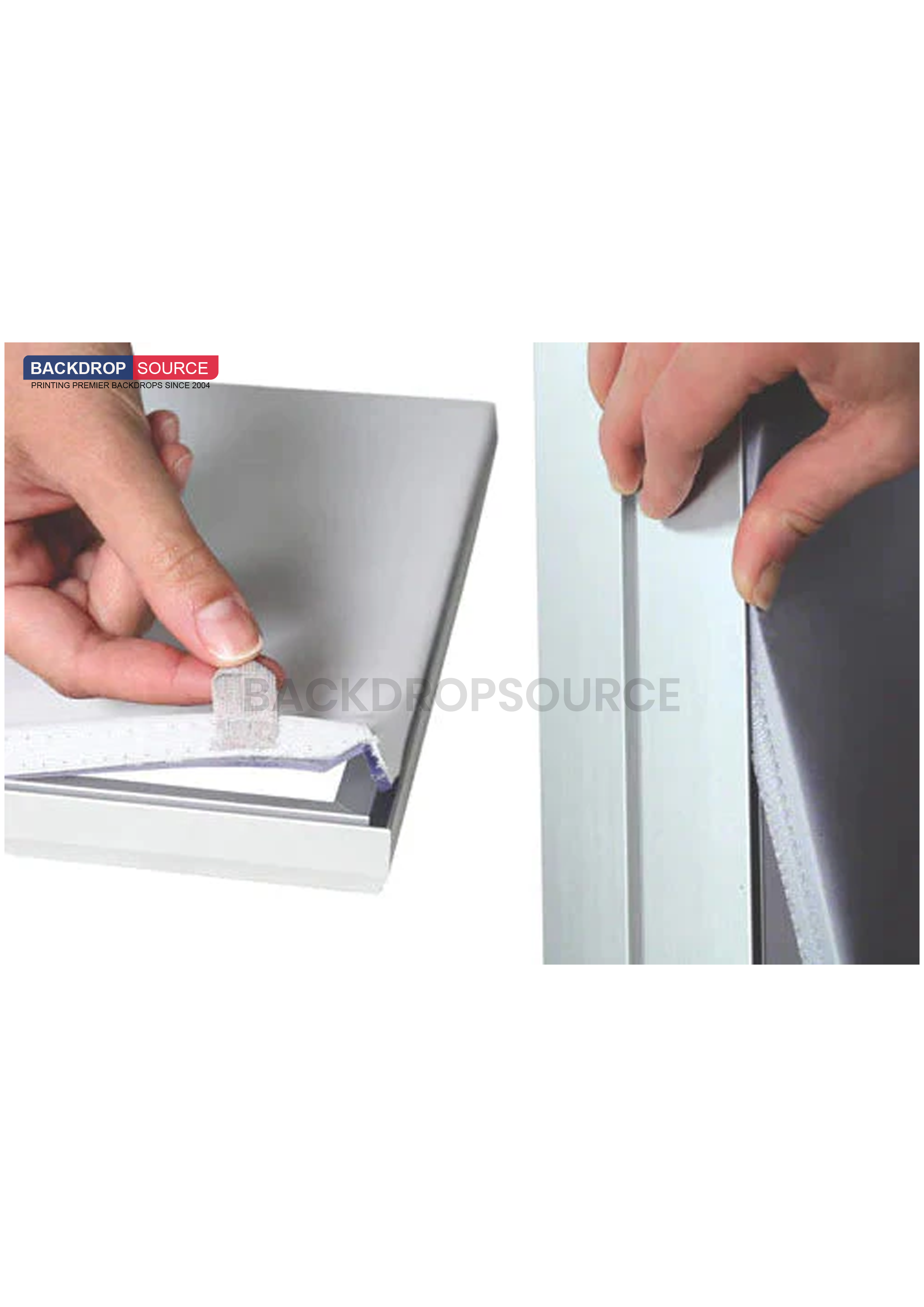 SEG Frameless  Fabric LED Light Box Display - 4m W x 2.5m H