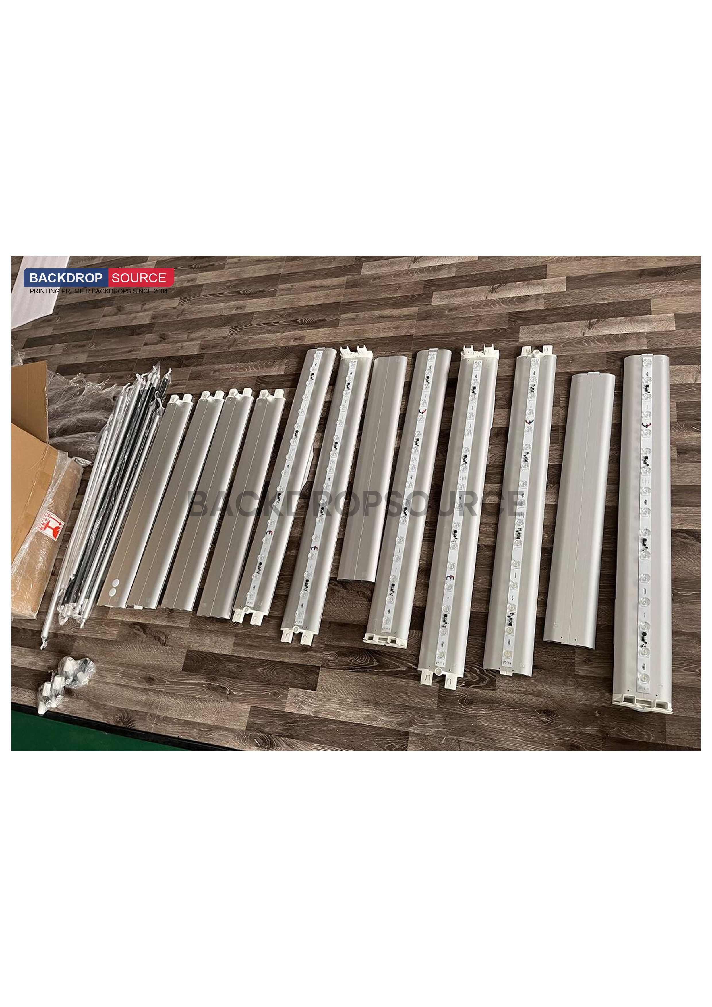 SEG Frameless Fabric Led Light Box Display - 6m W x 2.5m  H