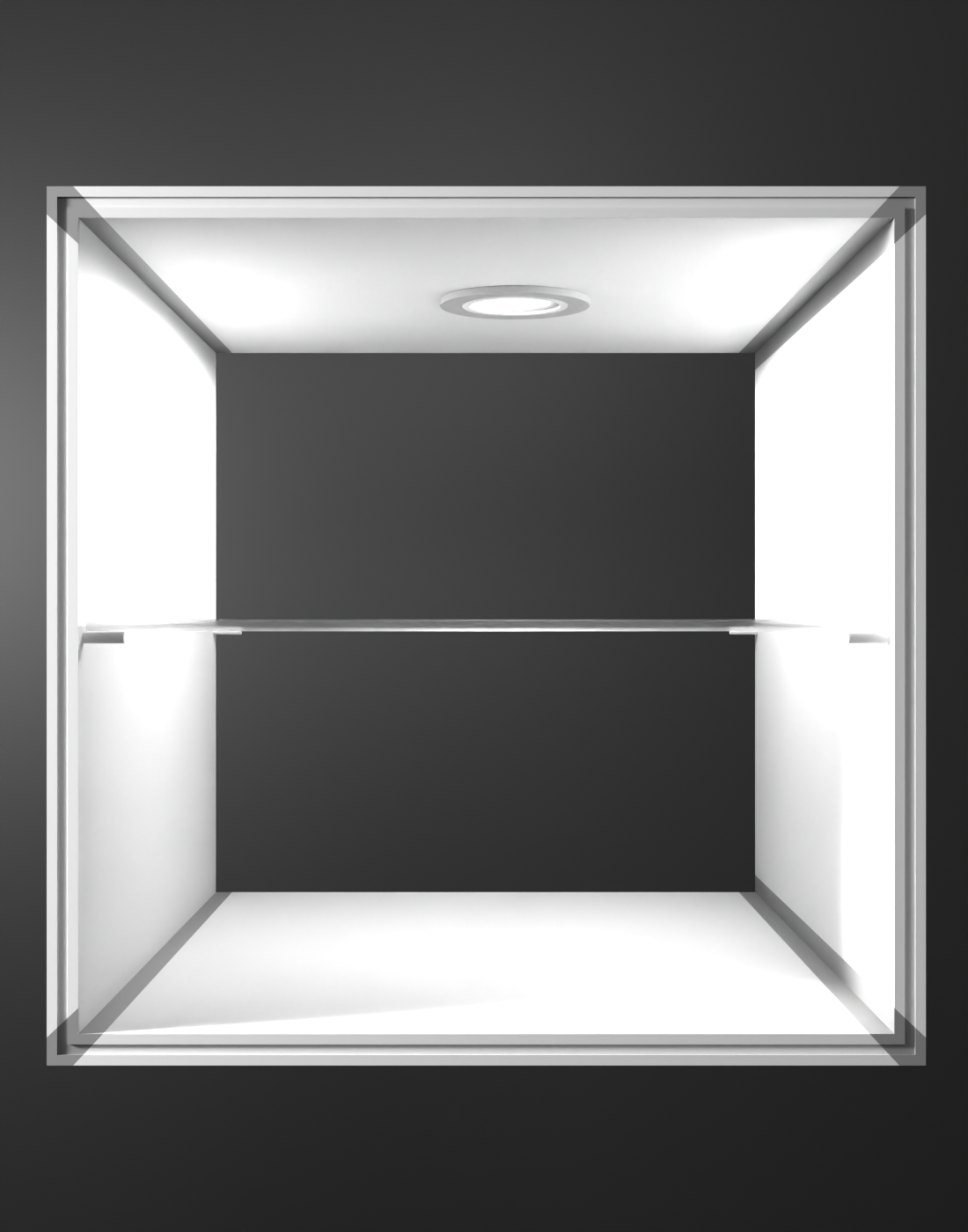 SEG Popup - Internal Showcase with Recessed Led Ring