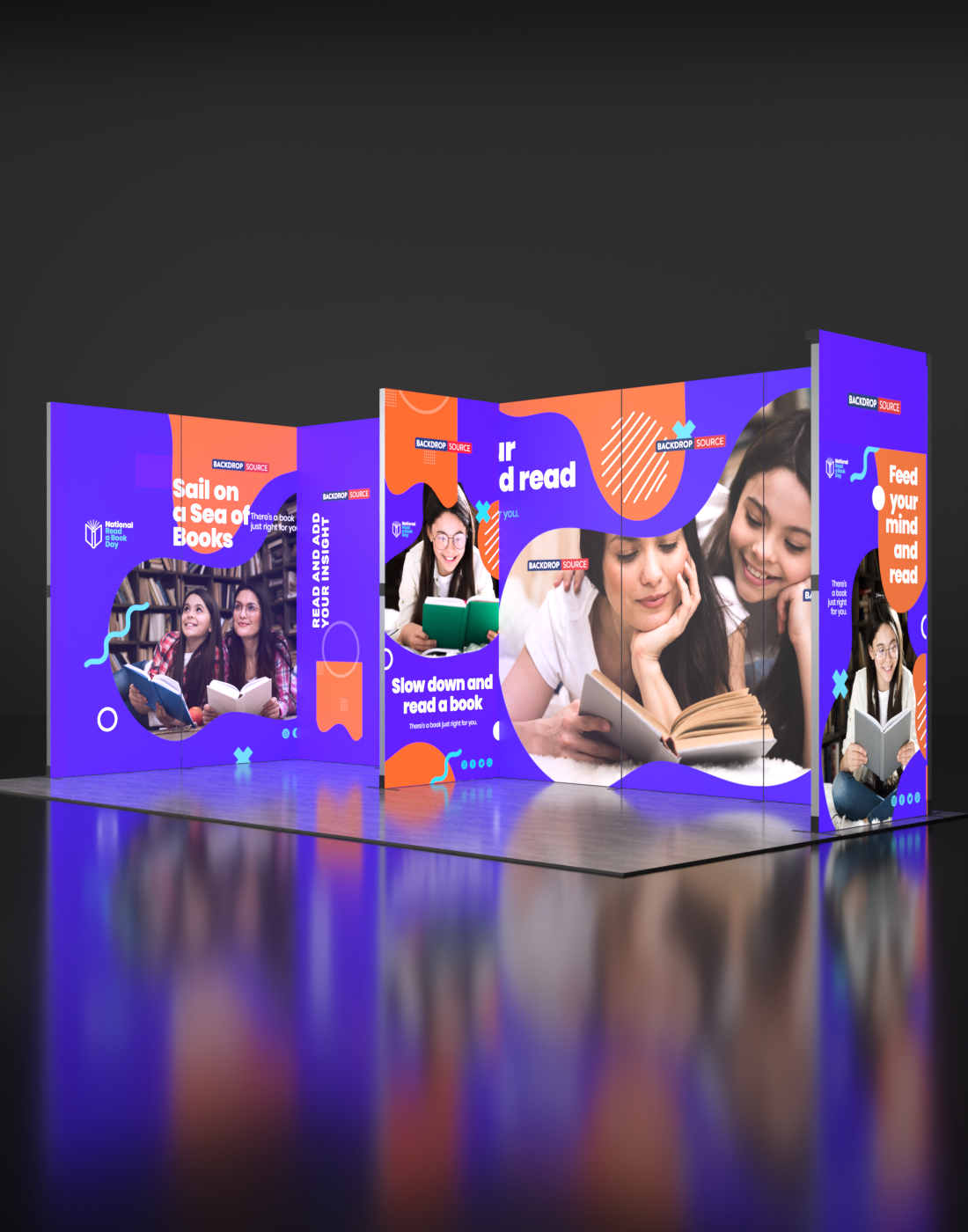 Foldable SEG Exhibition Display - Model 15