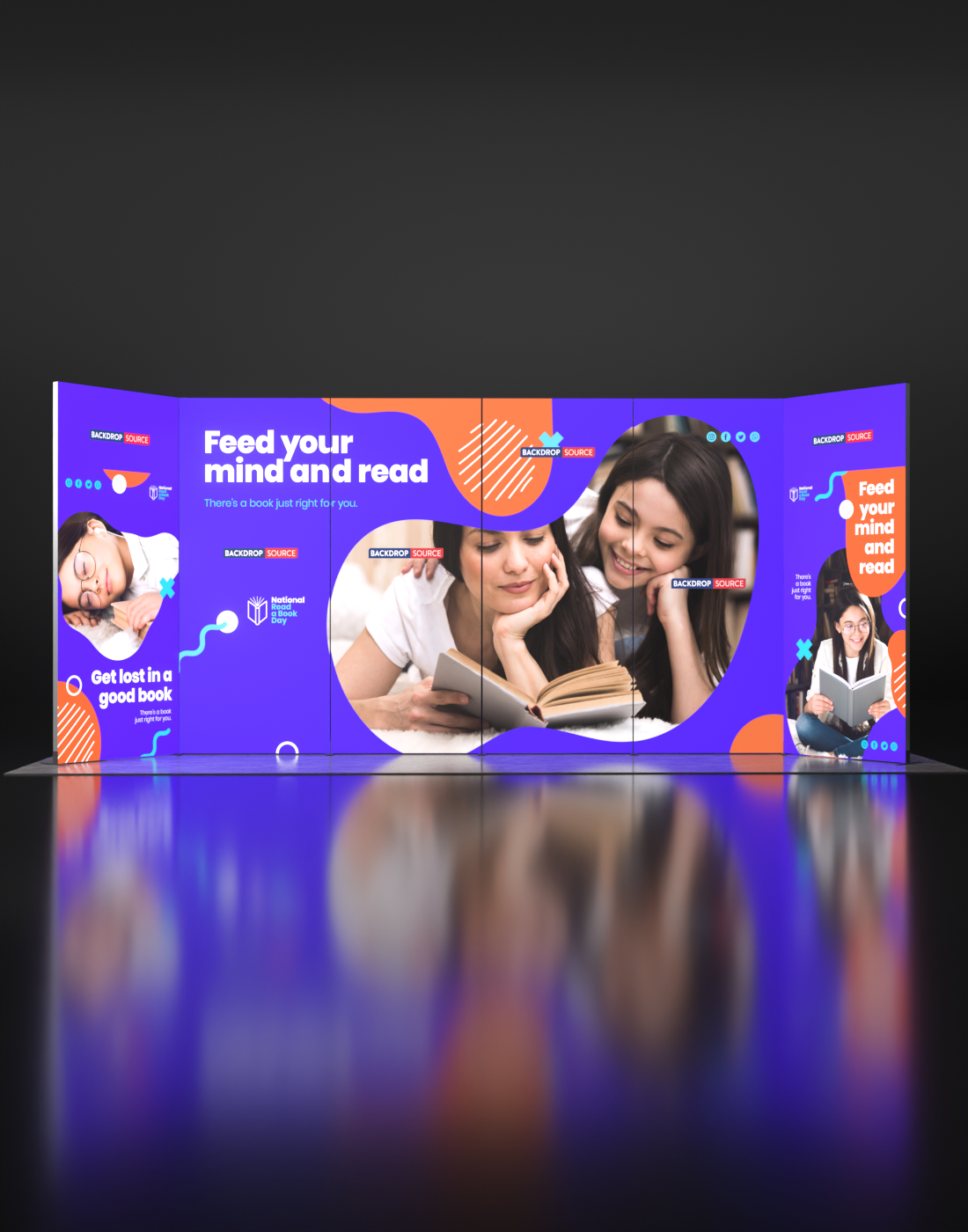 Foldable SEG  Exhibition Display - Model 16