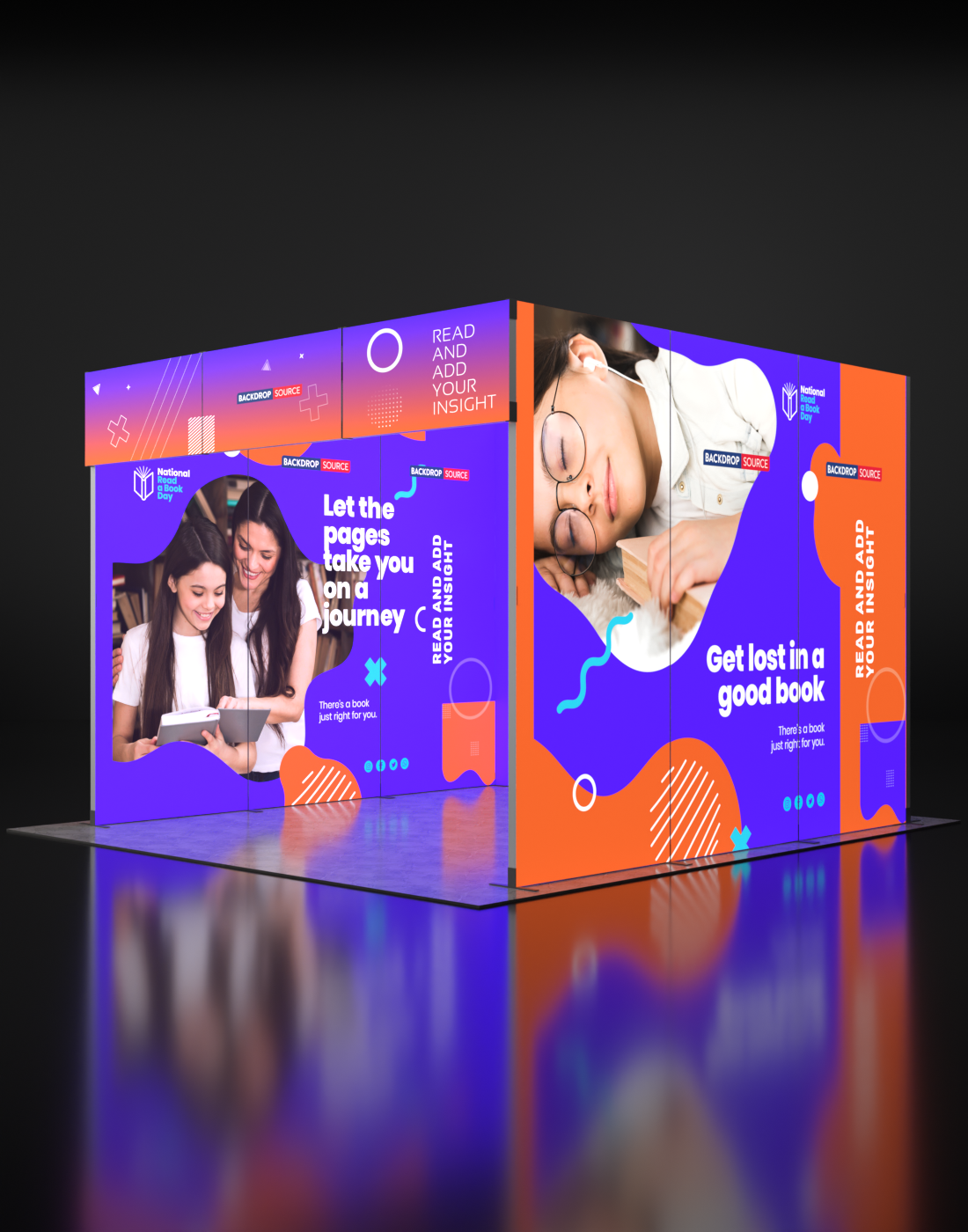 Foldable SEG Exhibition Display - Model 11