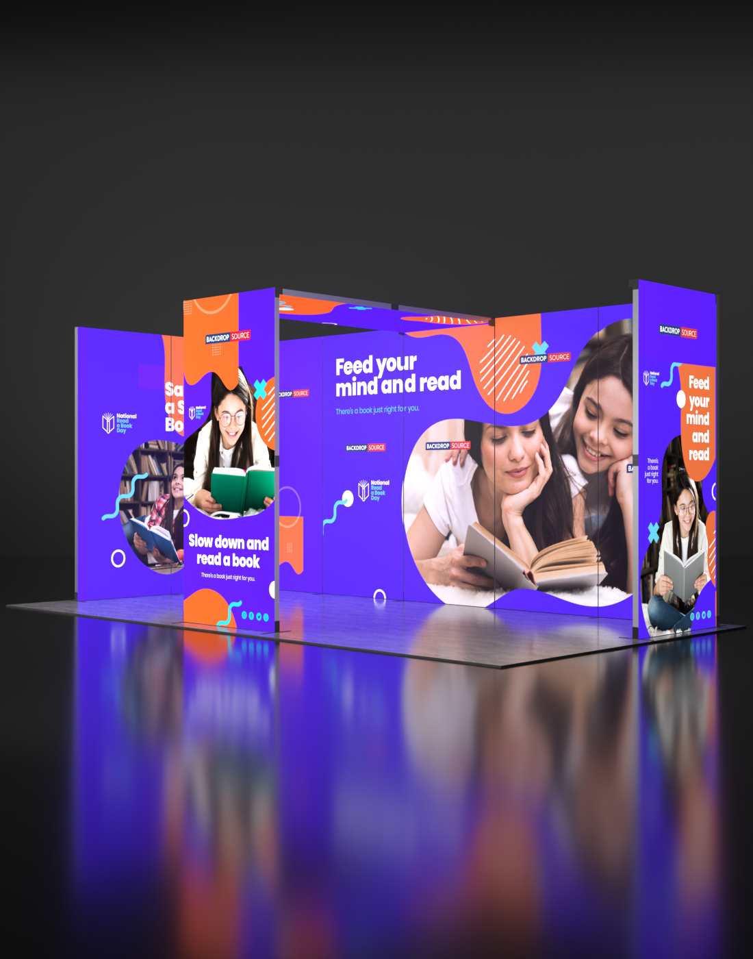 Foldable SEG Exhibition Display - Model 14