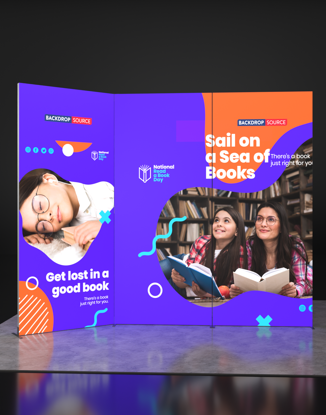 Foldable SEG  Exhibition Display - Model 9