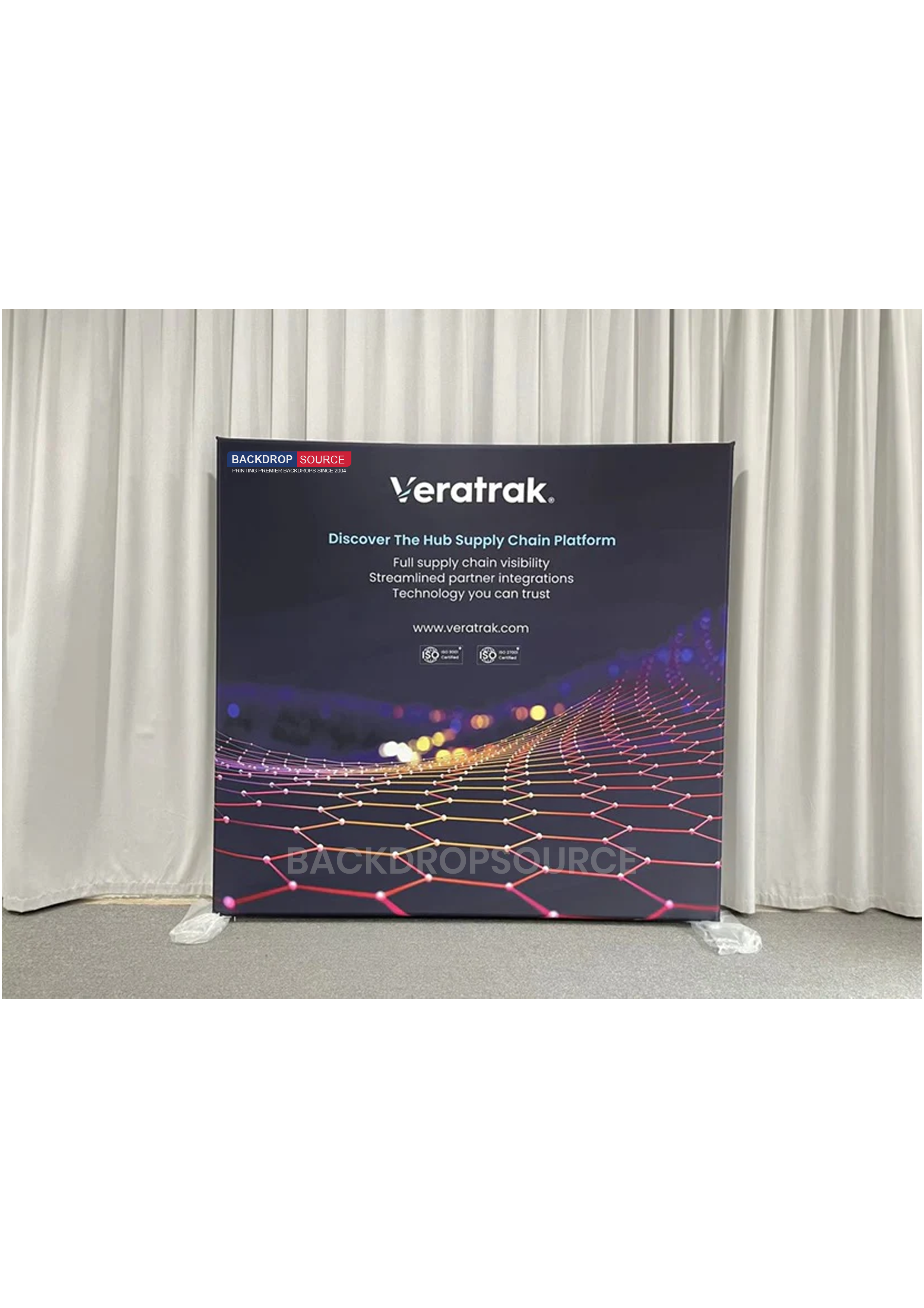 Slim Fabric LED Backlit Exhibition Wall