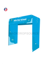 Square Shape Tension Fabric Display Arch With Header