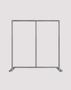 Portable Straight Media Wall – Square Corners