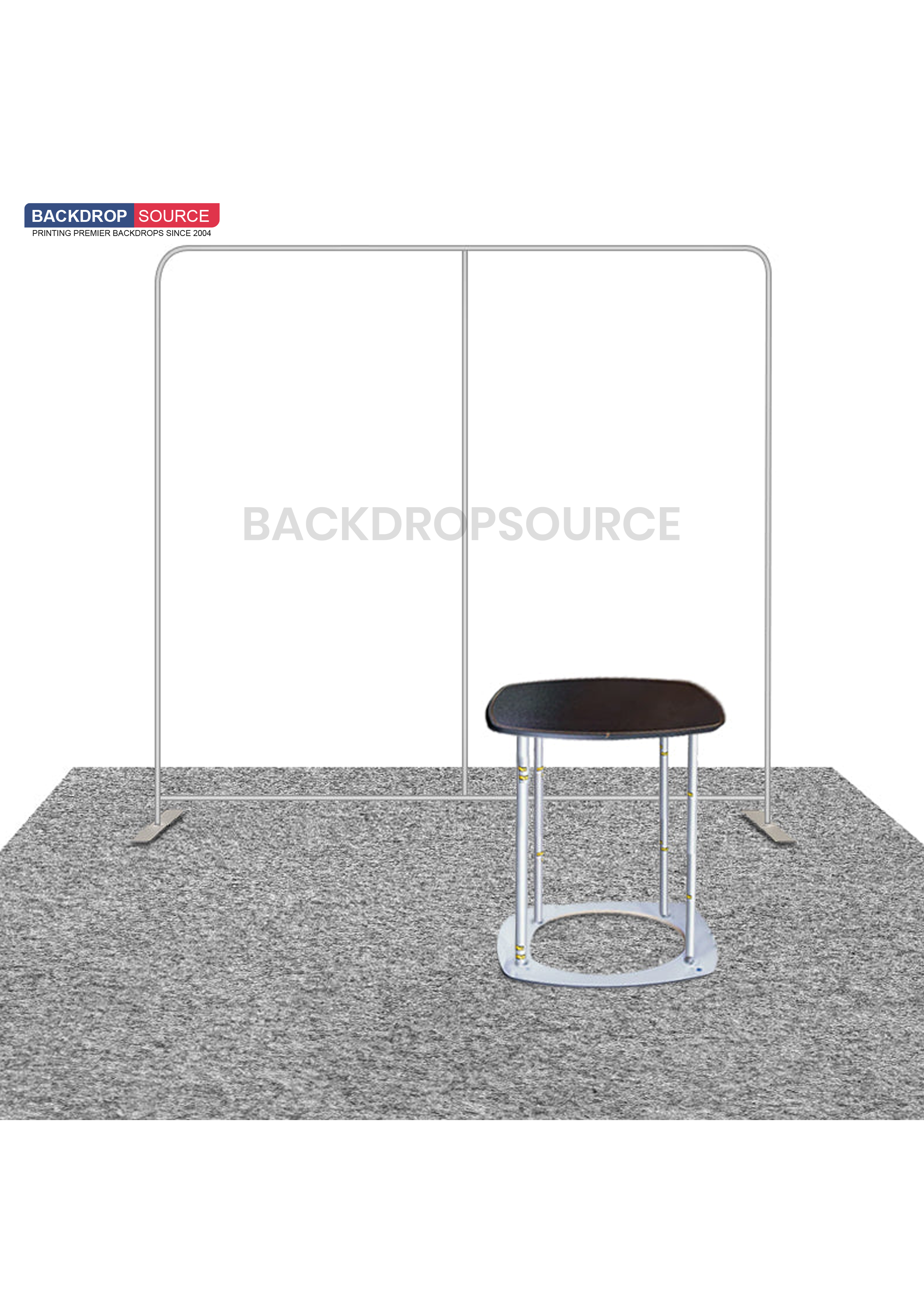 3m x 3m Straight Exhibit Pro 3-in-1 Display Kit with Illume Lights