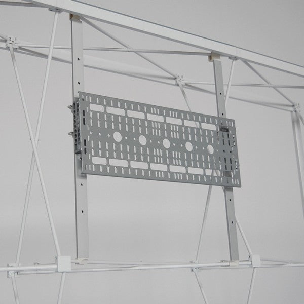 SEG Popup Display with TV Mount & External Shelves