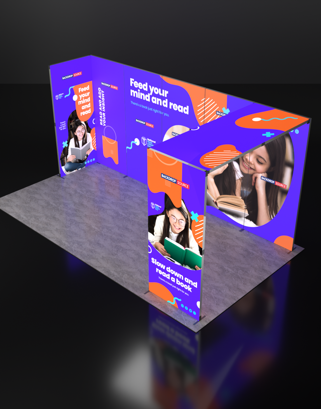 Foldable SEG Exhibition Display - Model 17