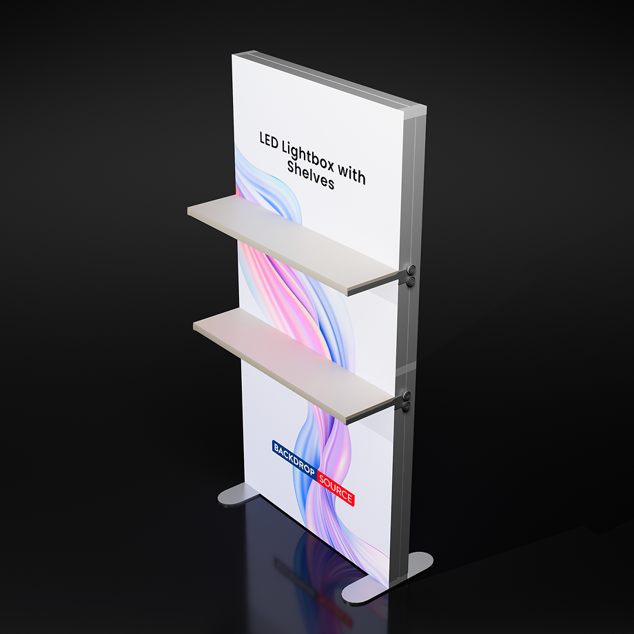 SEG Led Light Box with Shelves