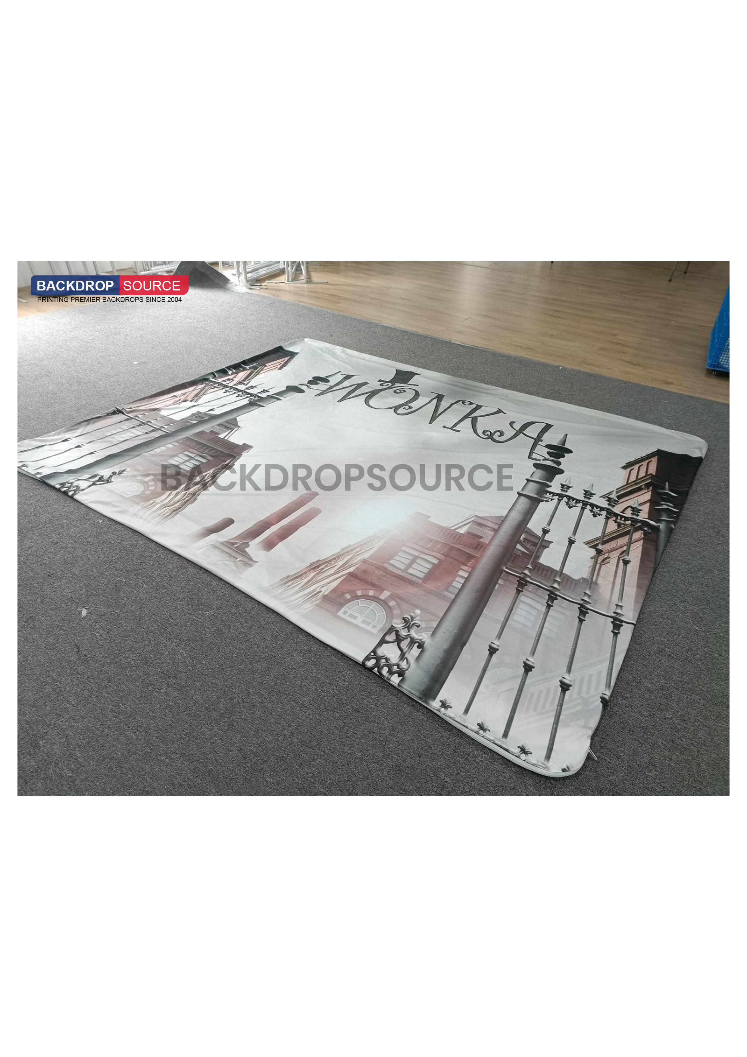 Modular U-Shape Fabric Display Stand