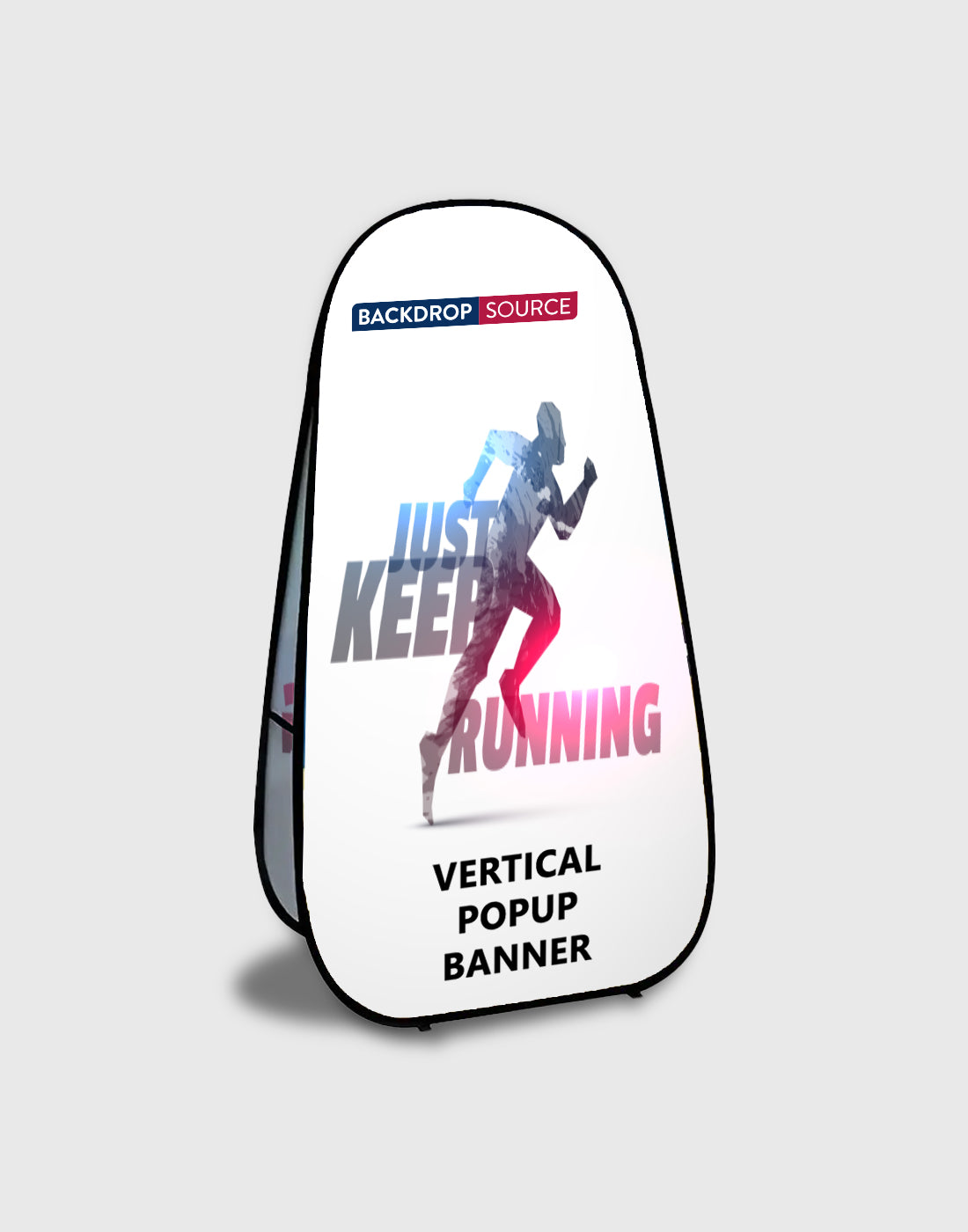 Vertical Pop Up Banner ( Double Side Printed)