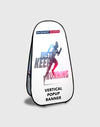 Vertical Pop Up Banner ( Double Side Printed)