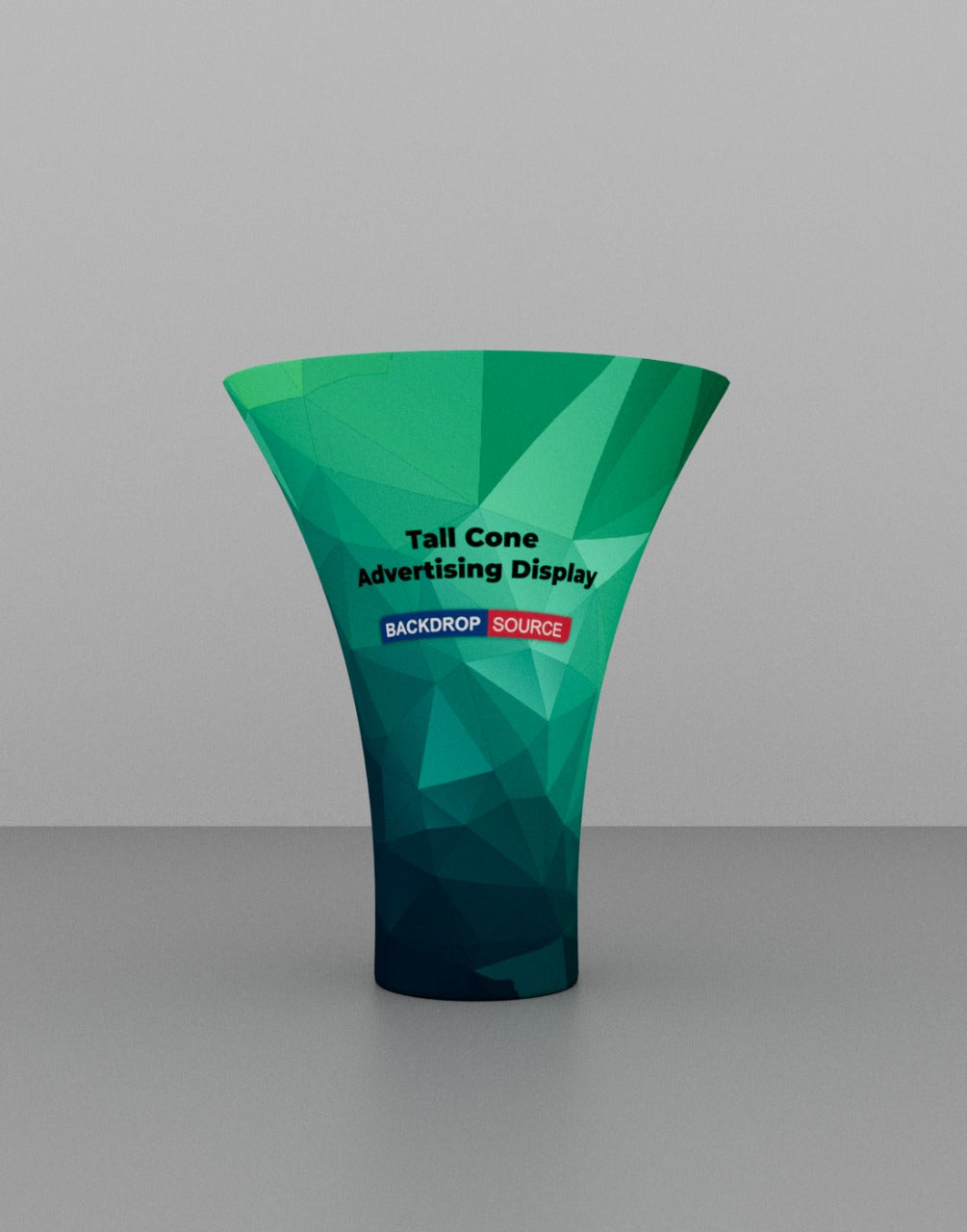 Tall Cone Advertising Display