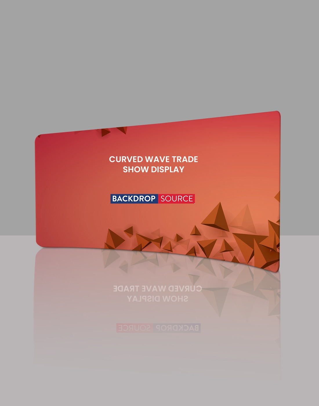 Curved Wave Trade Show Display