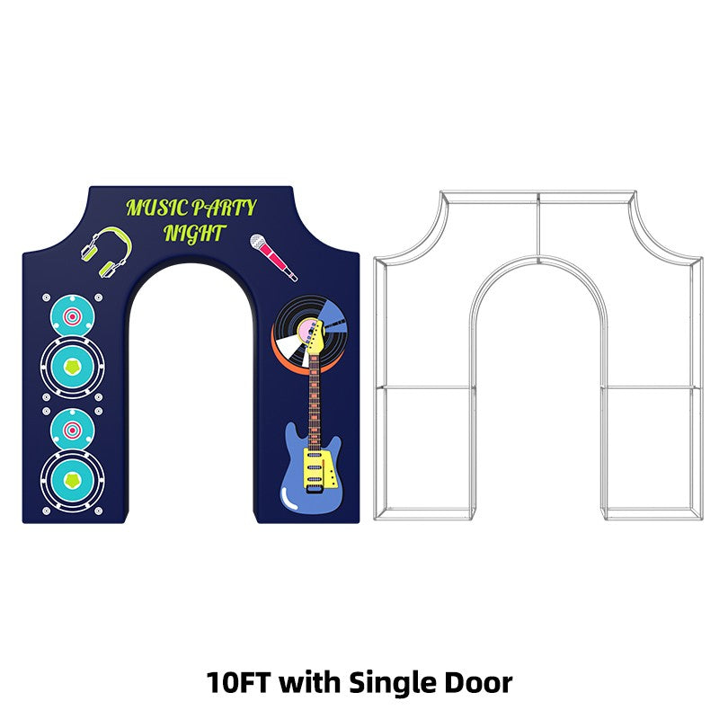 3D Triumphal Arch Backdrop