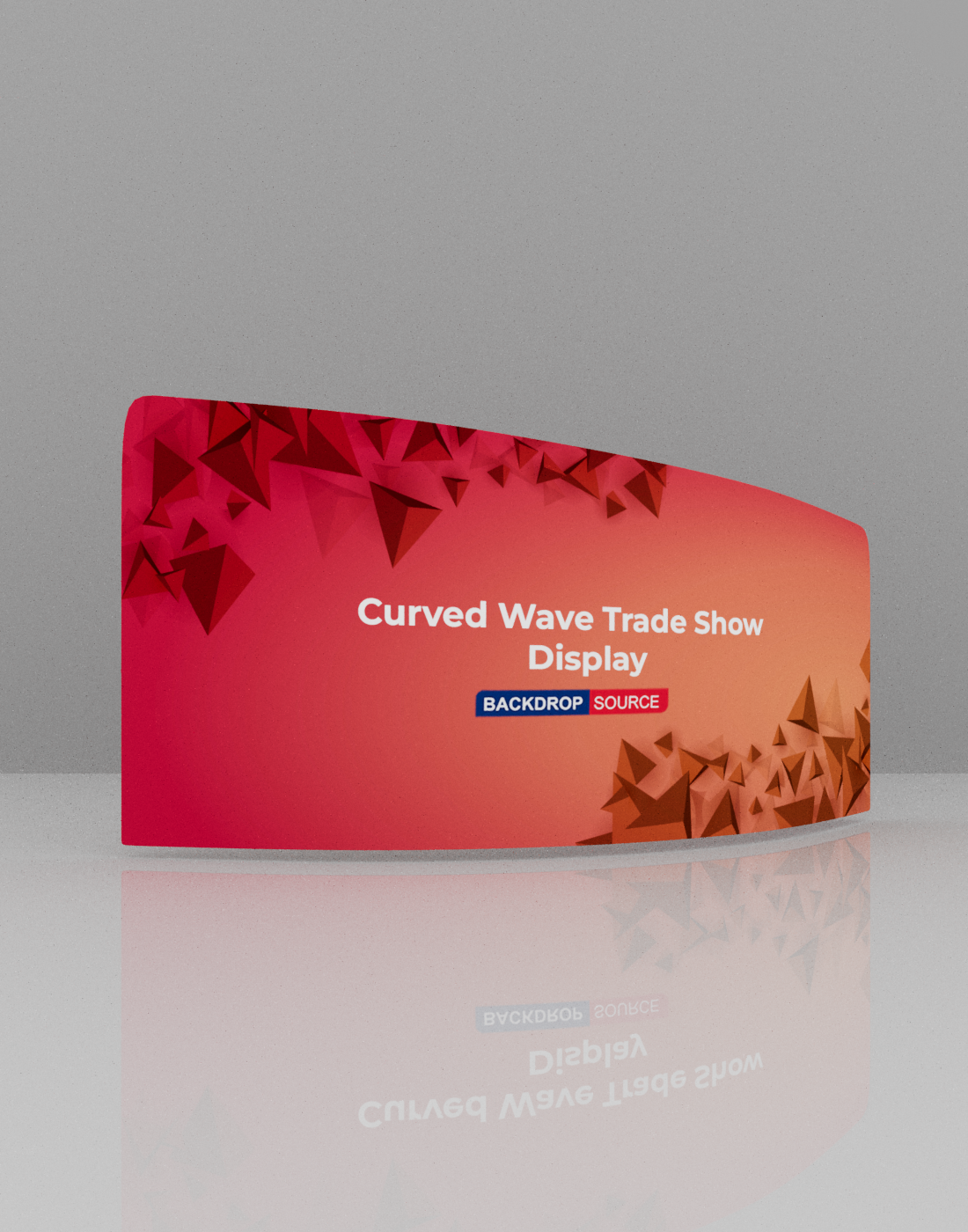 Curved Wave Trade Show Display