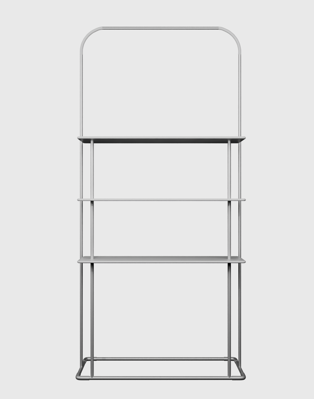 EZ Display Banner Stand with Shelves
