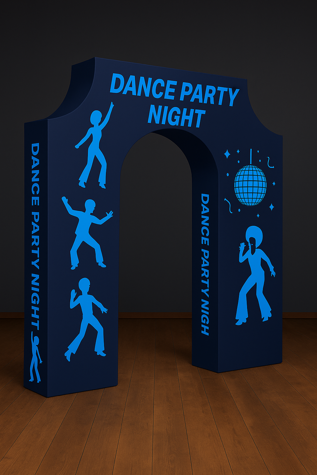 3D Triumphal Arch Backdrop