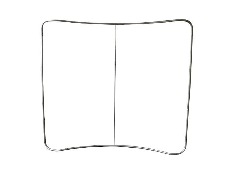 Winter Christmas Curved Tension Fabric Media Wall