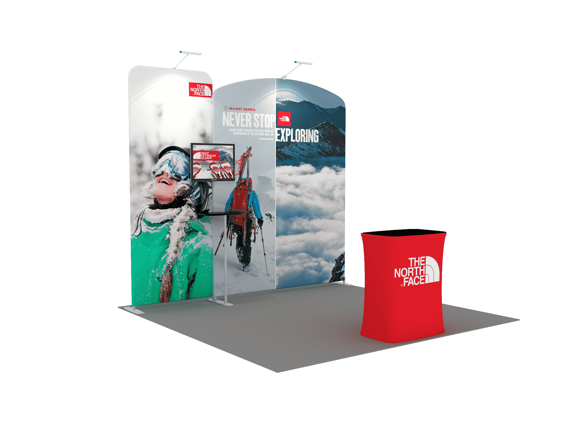 Portable Exhibit Display 3m x 3m - Model 2