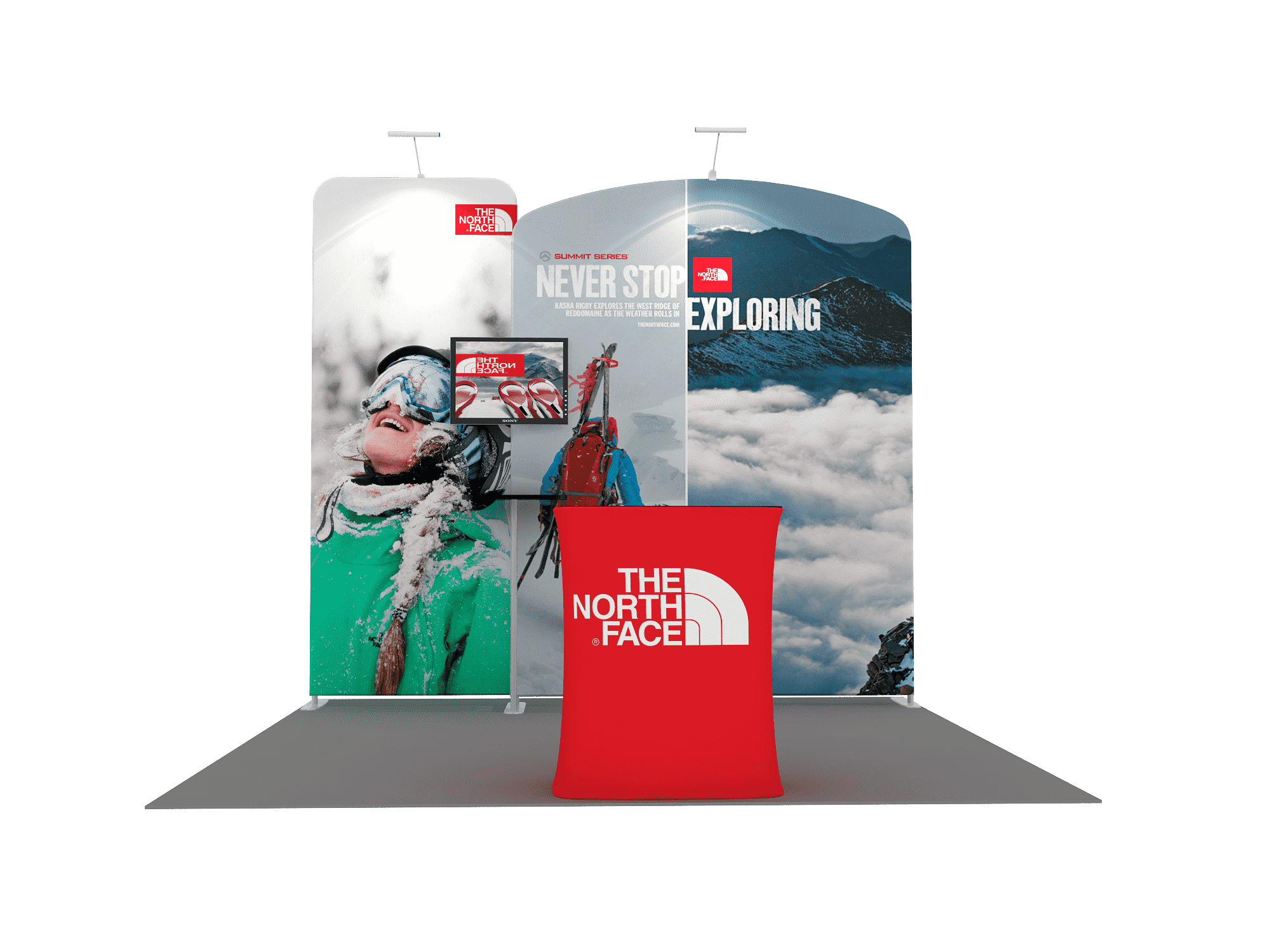 Portable Exhibit Display 3m x 3m - Model 2