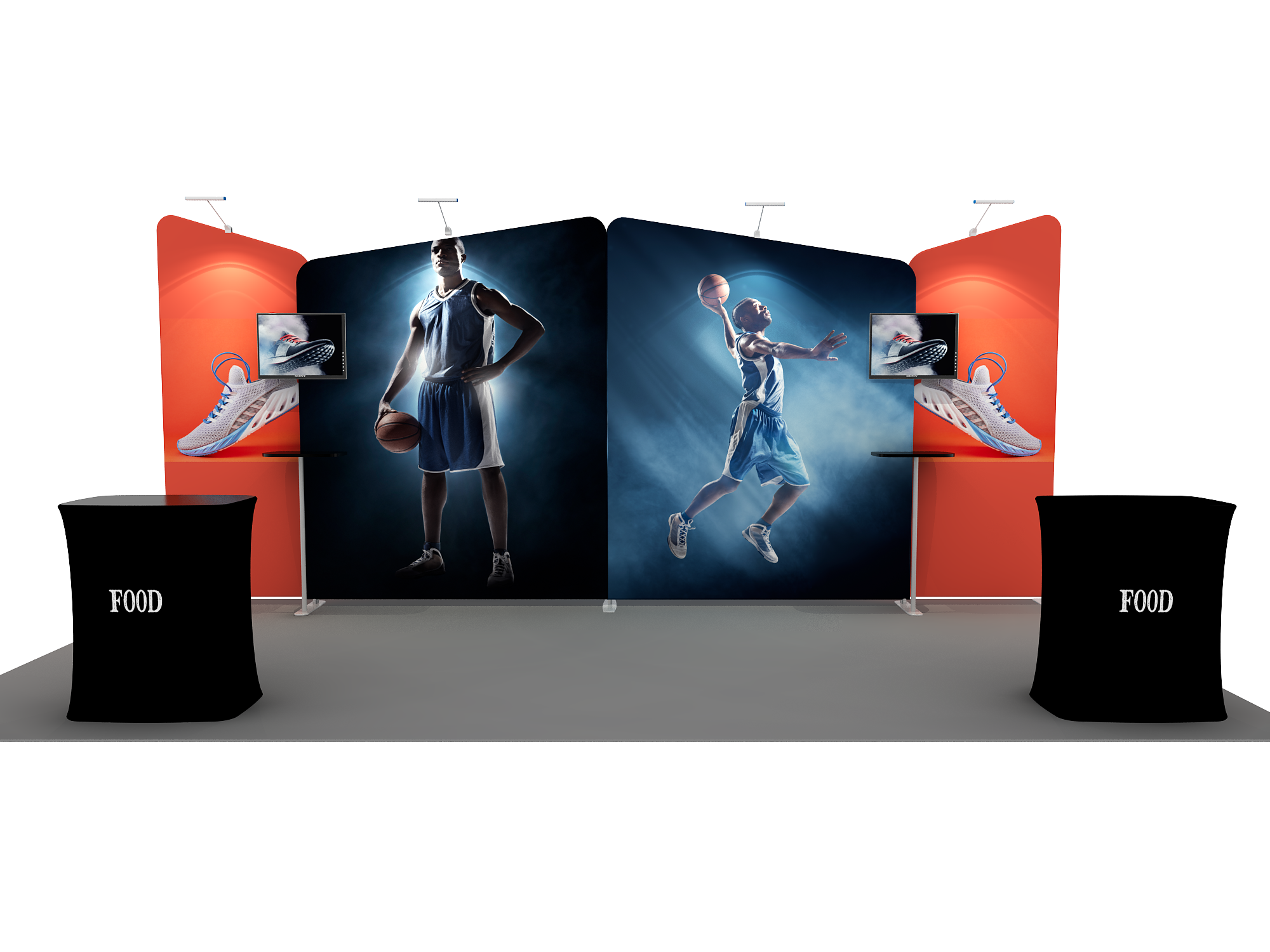 Portable Exhibit Display 6m x 3m - Model 2