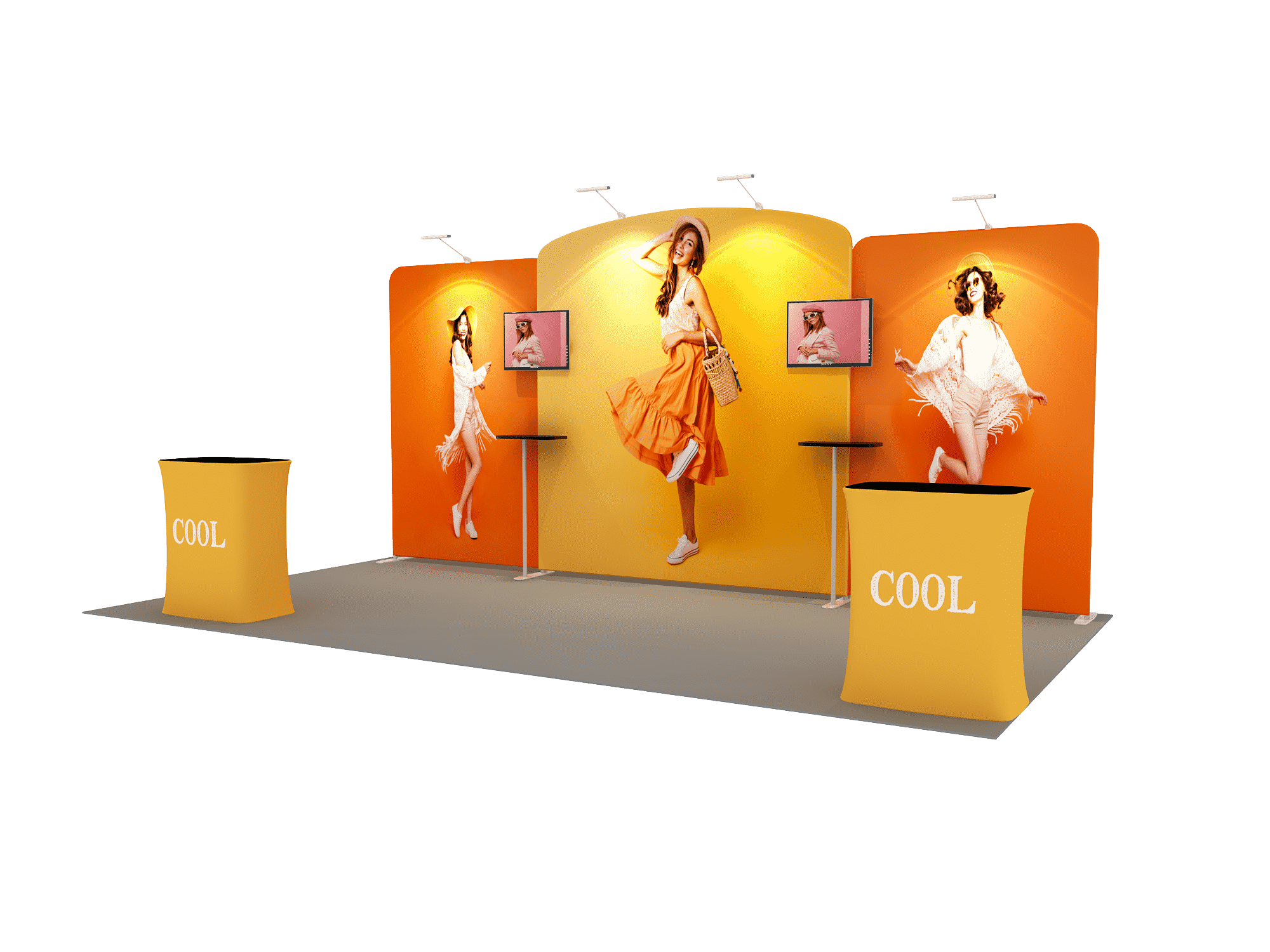 Portable Exhibit Display 6m x 3m - Model 7