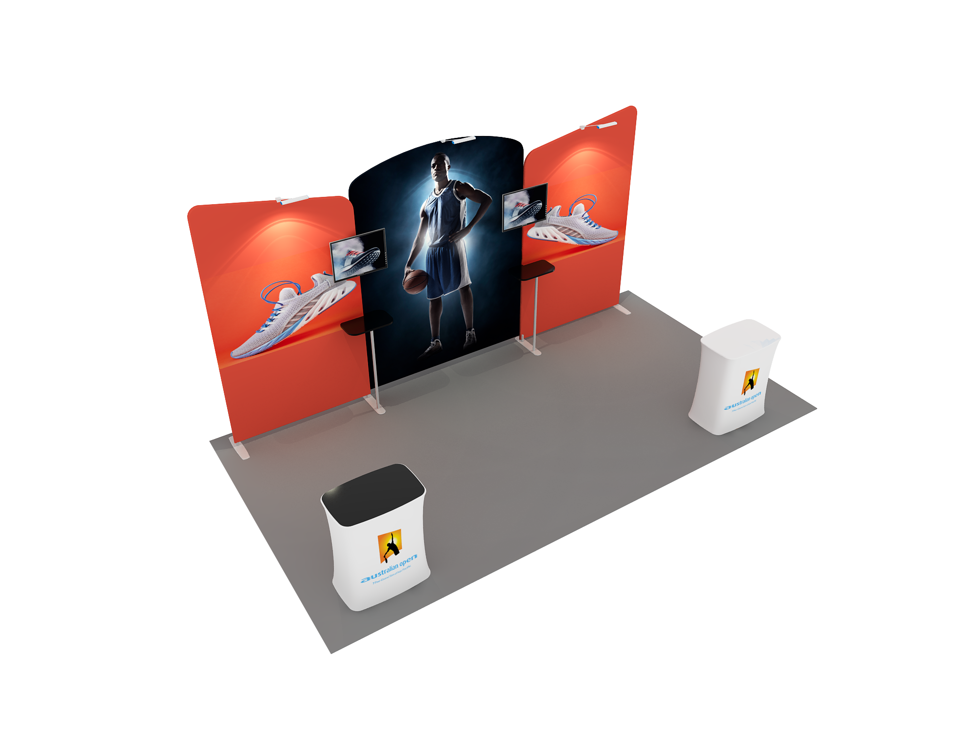 Portable Exhibit Display 6m x 3m - Model 8