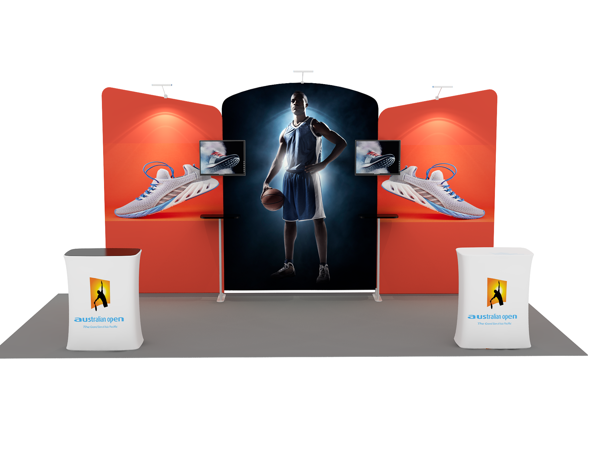 Portable Exhibit Display 6m x 3m - Model 8