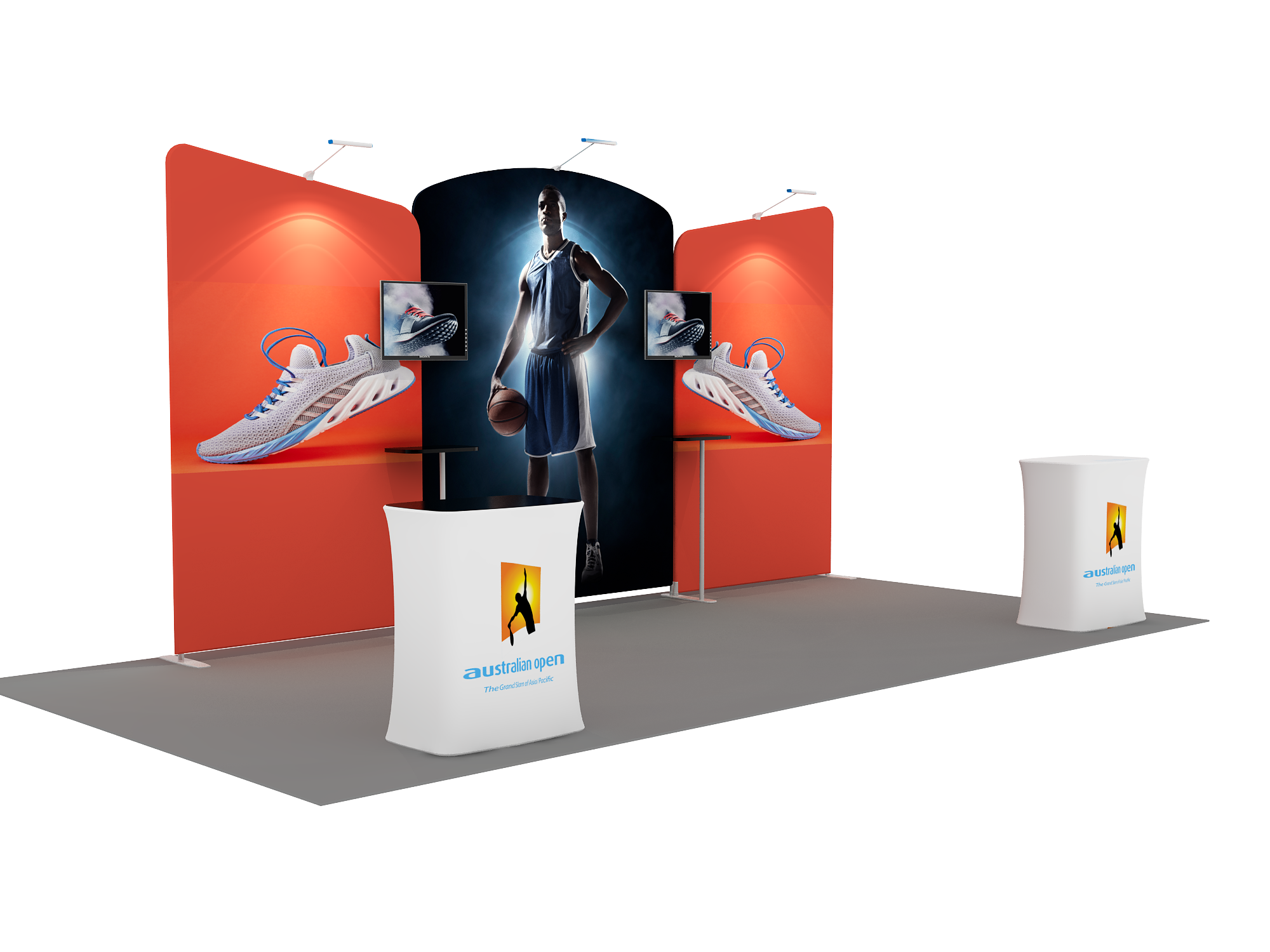 Portable Exhibit Display 6m x 3m - Model 8