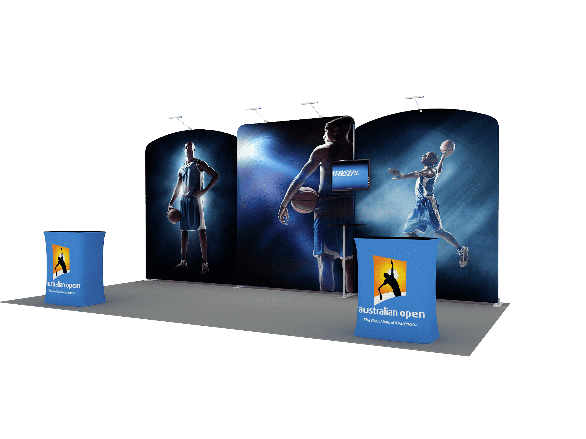 Portable Exhibit Display 6m x 3m - Model 10