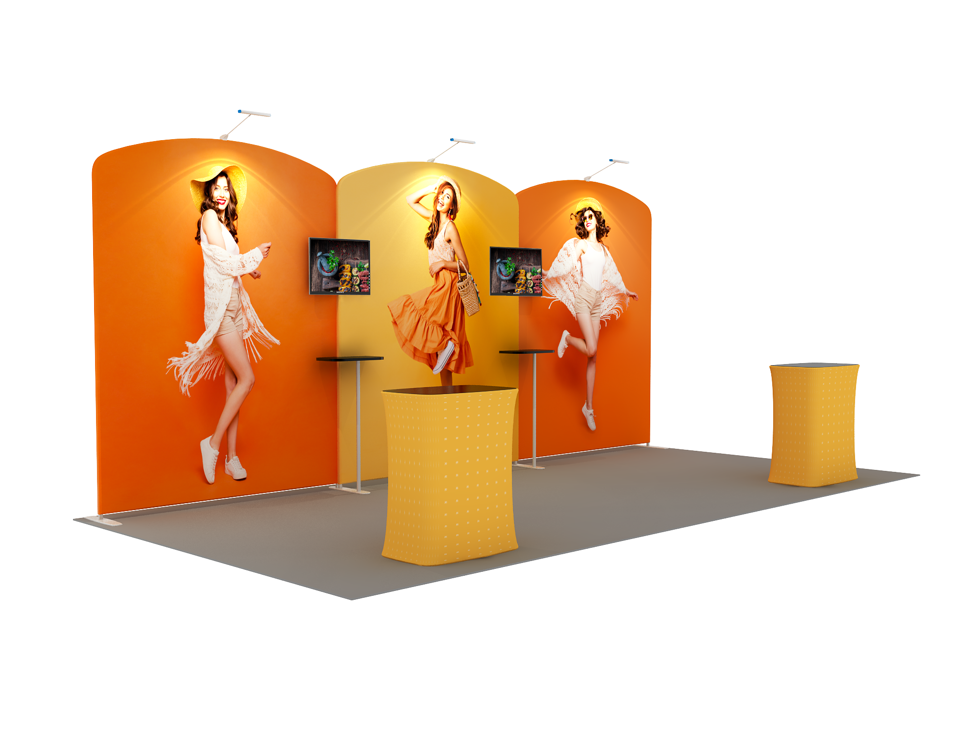 Portable Exhibit Display 6m x 3m - Model 11