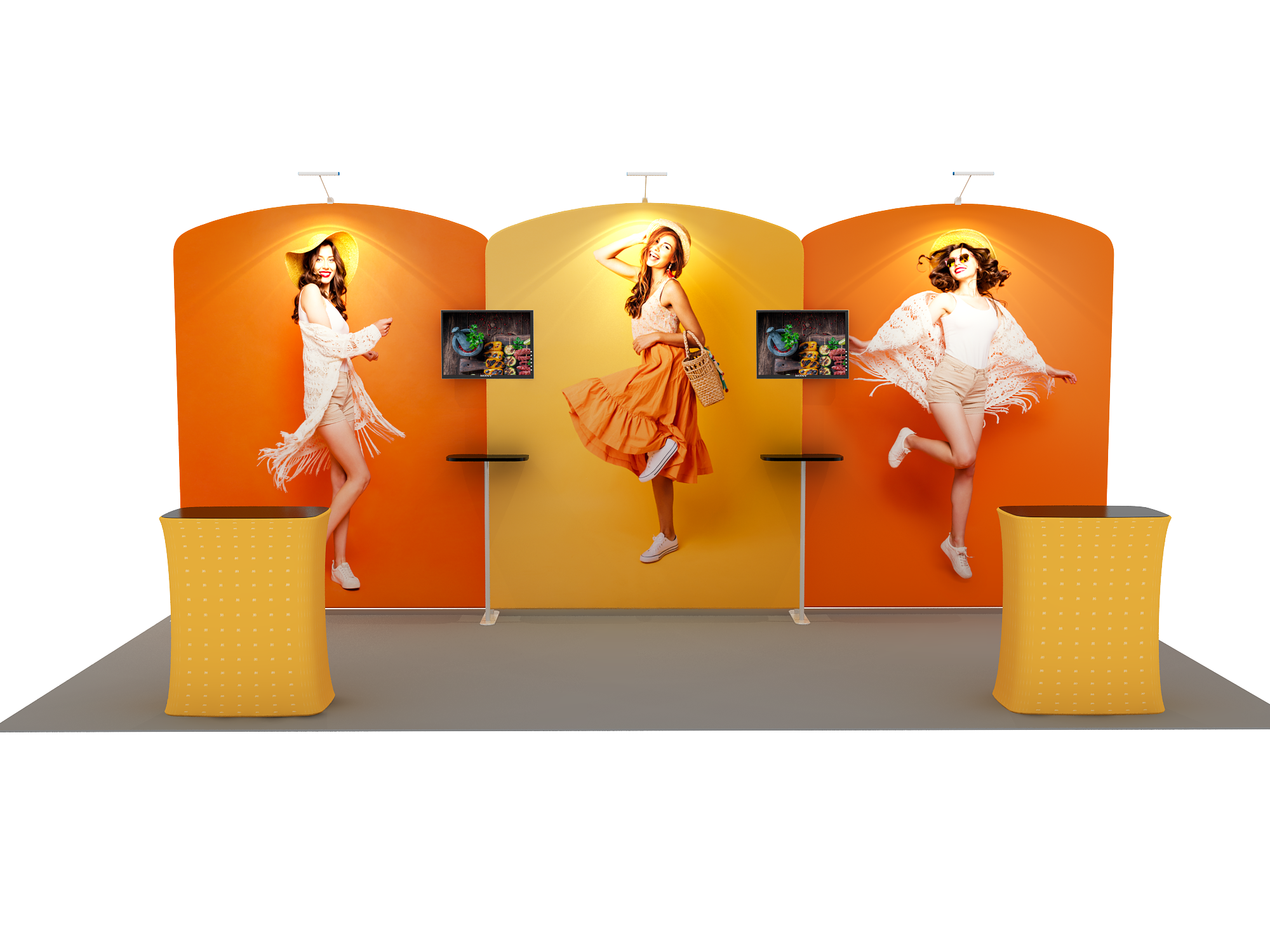 Portable Exhibit Display 6m x 3m - Model 11