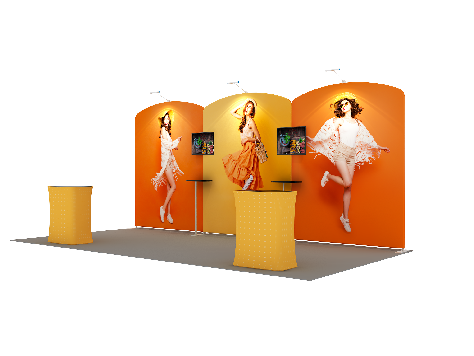 Portable Exhibit Display 6m x 3m - Model 11
