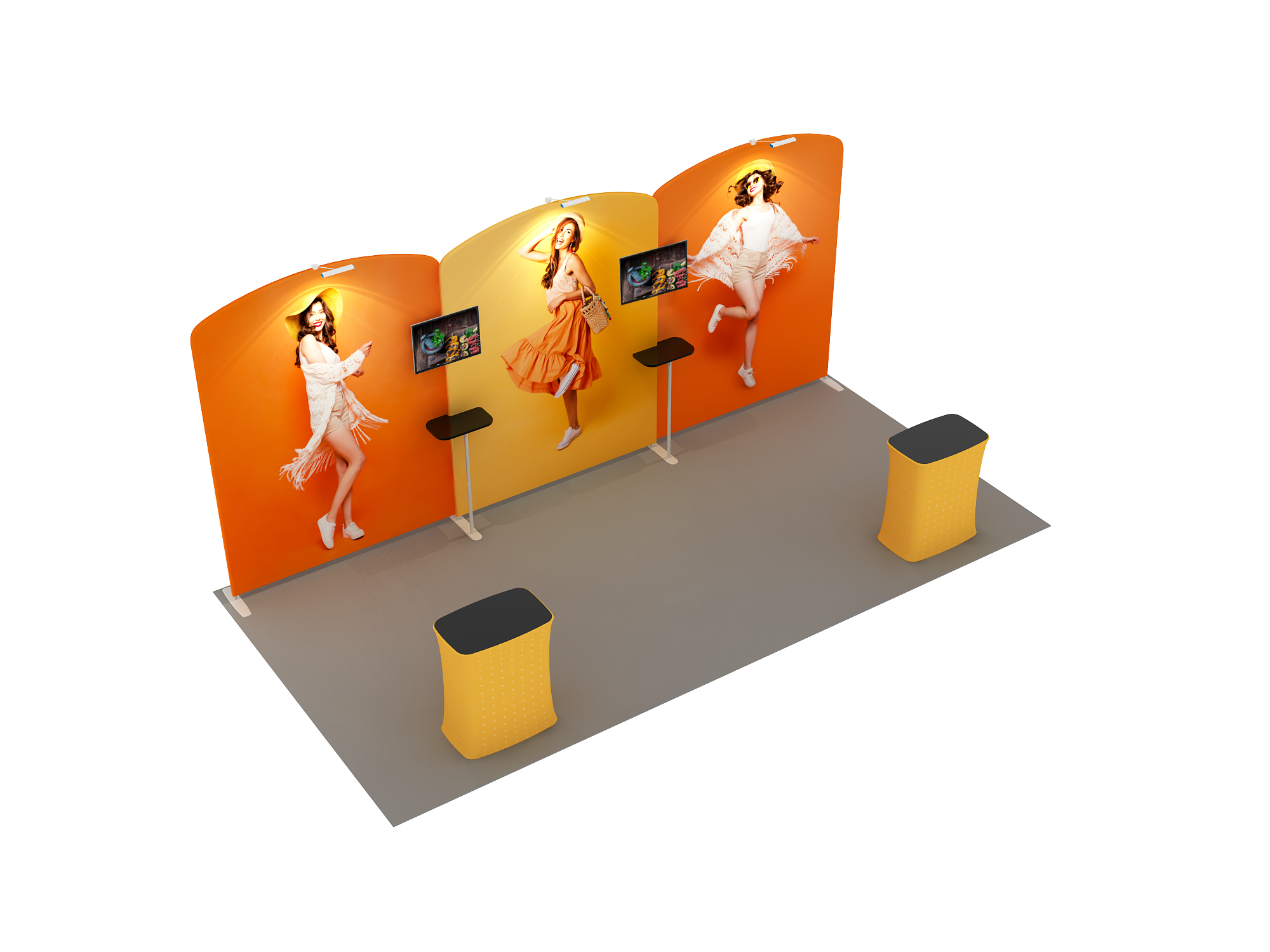 Portable Exhibit Display 6m x 3m - Model 11