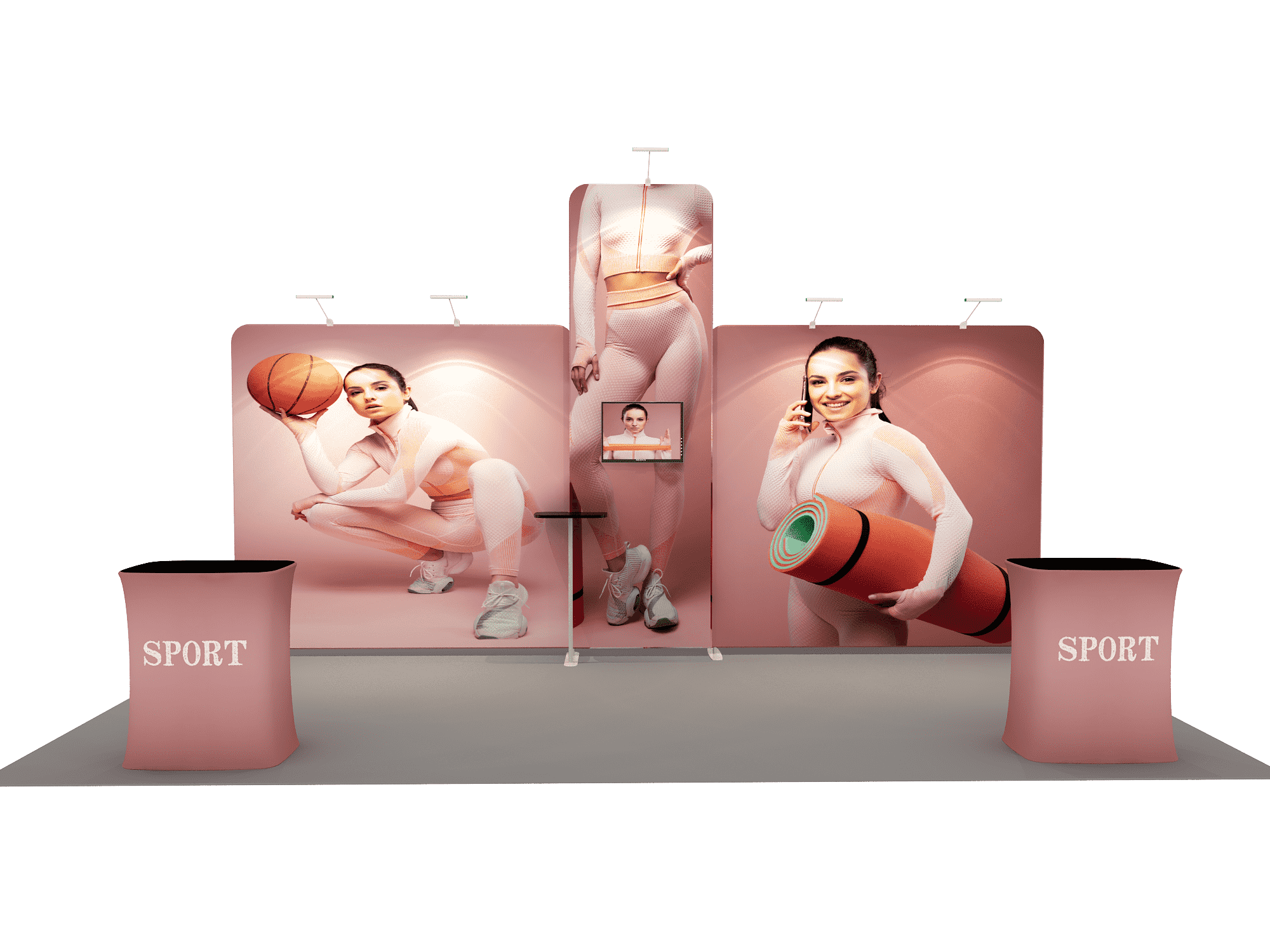 Portable Exhibit Display 6m x 3m - Model 12