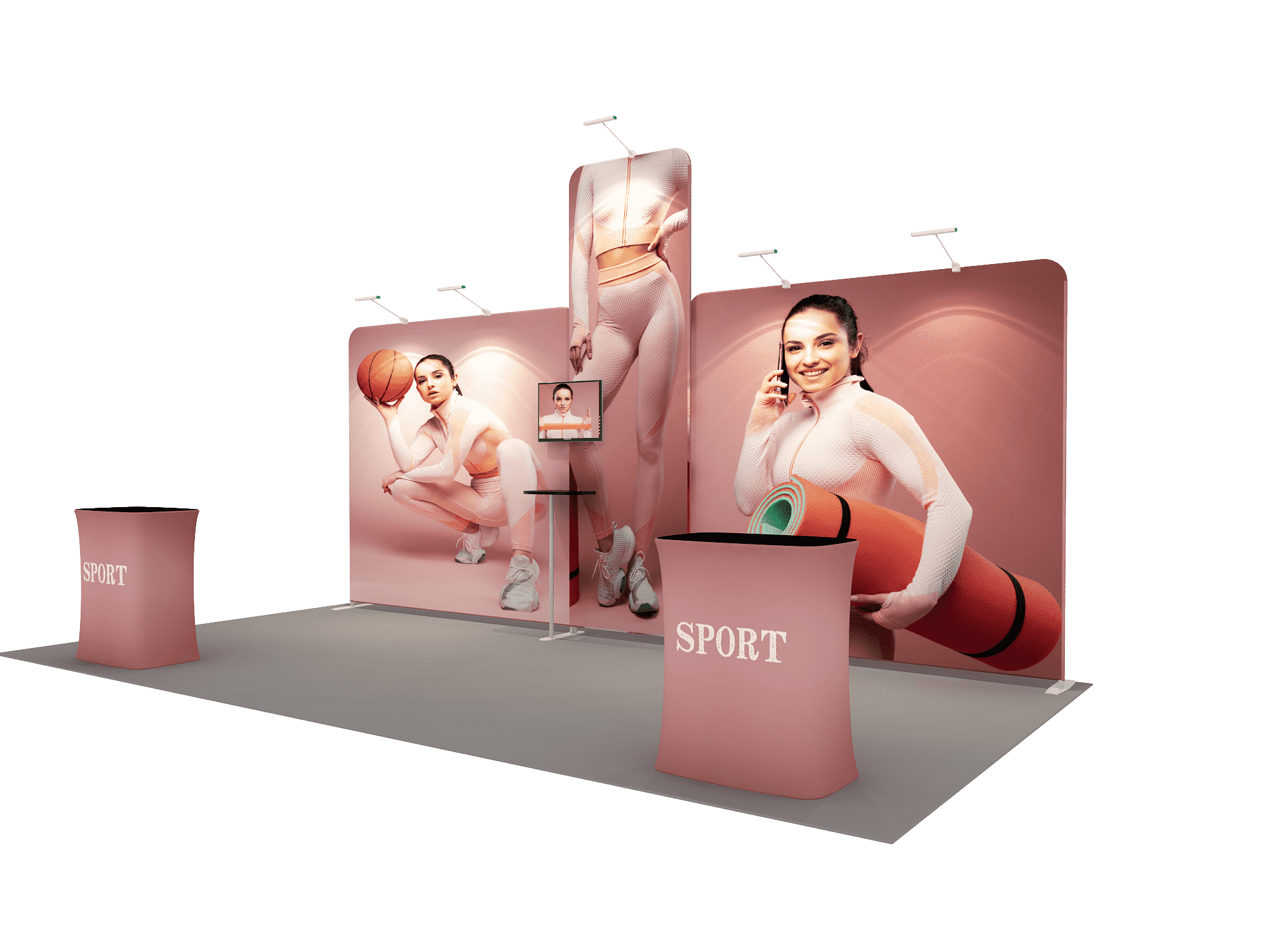 Portable Exhibit Display 6m x 3m - Model 12