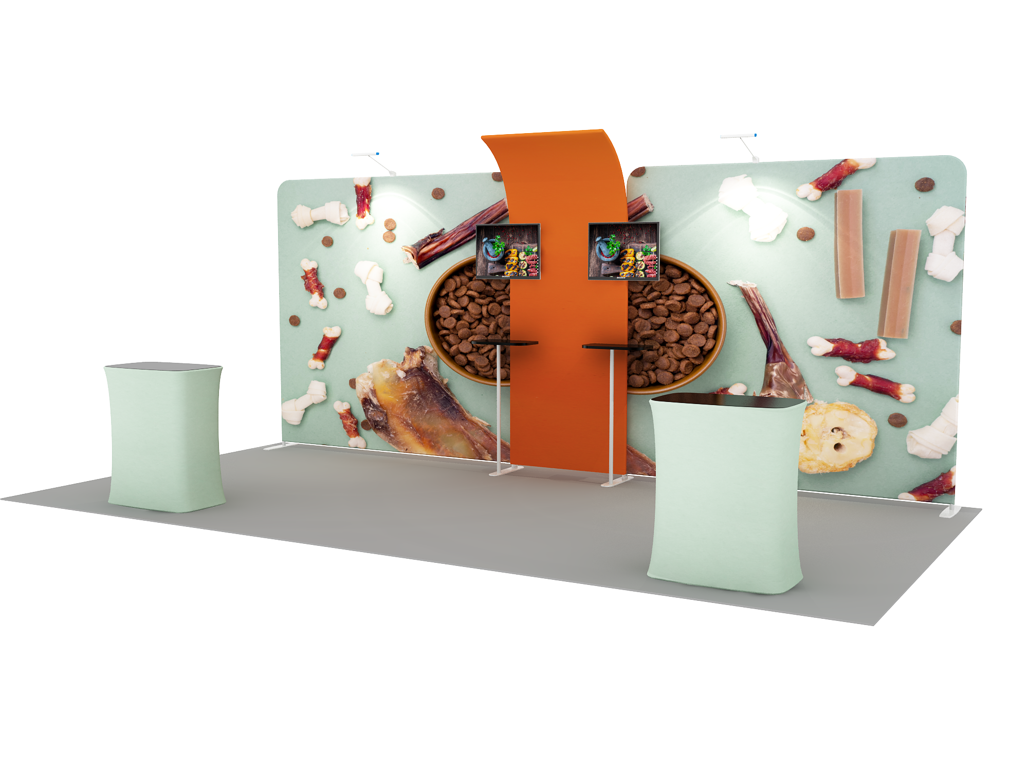 Portable Exhibit Display 6m x 3m - Model 13