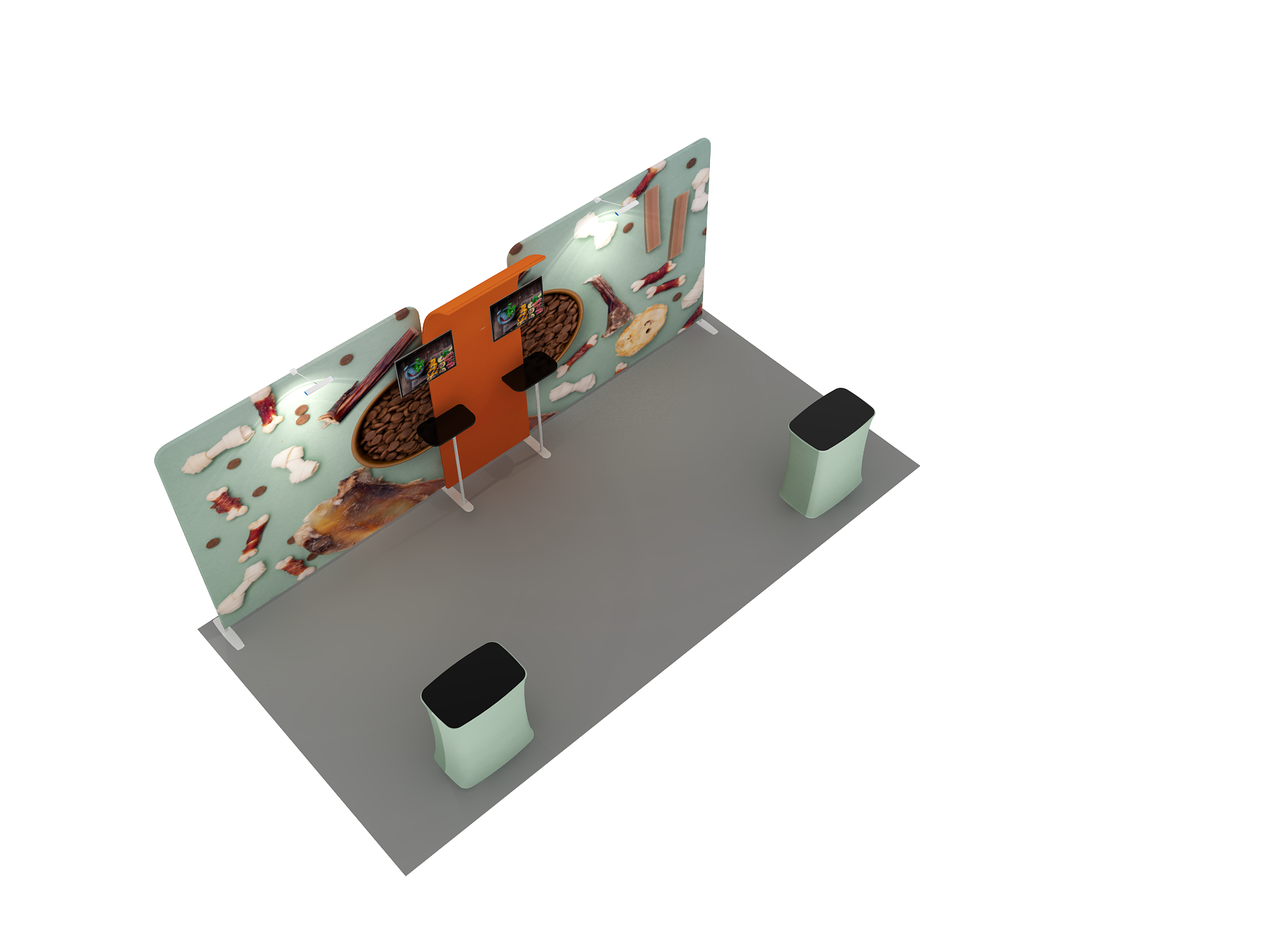 Portable Exhibit Display 6m x 3m - Model 13