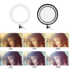 9 Inch 15W  Video Table Desktop Beauty Makeup LED Selfie Ring Light with Tripod