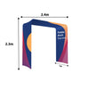 Square shape Tension Fabric Display Arch